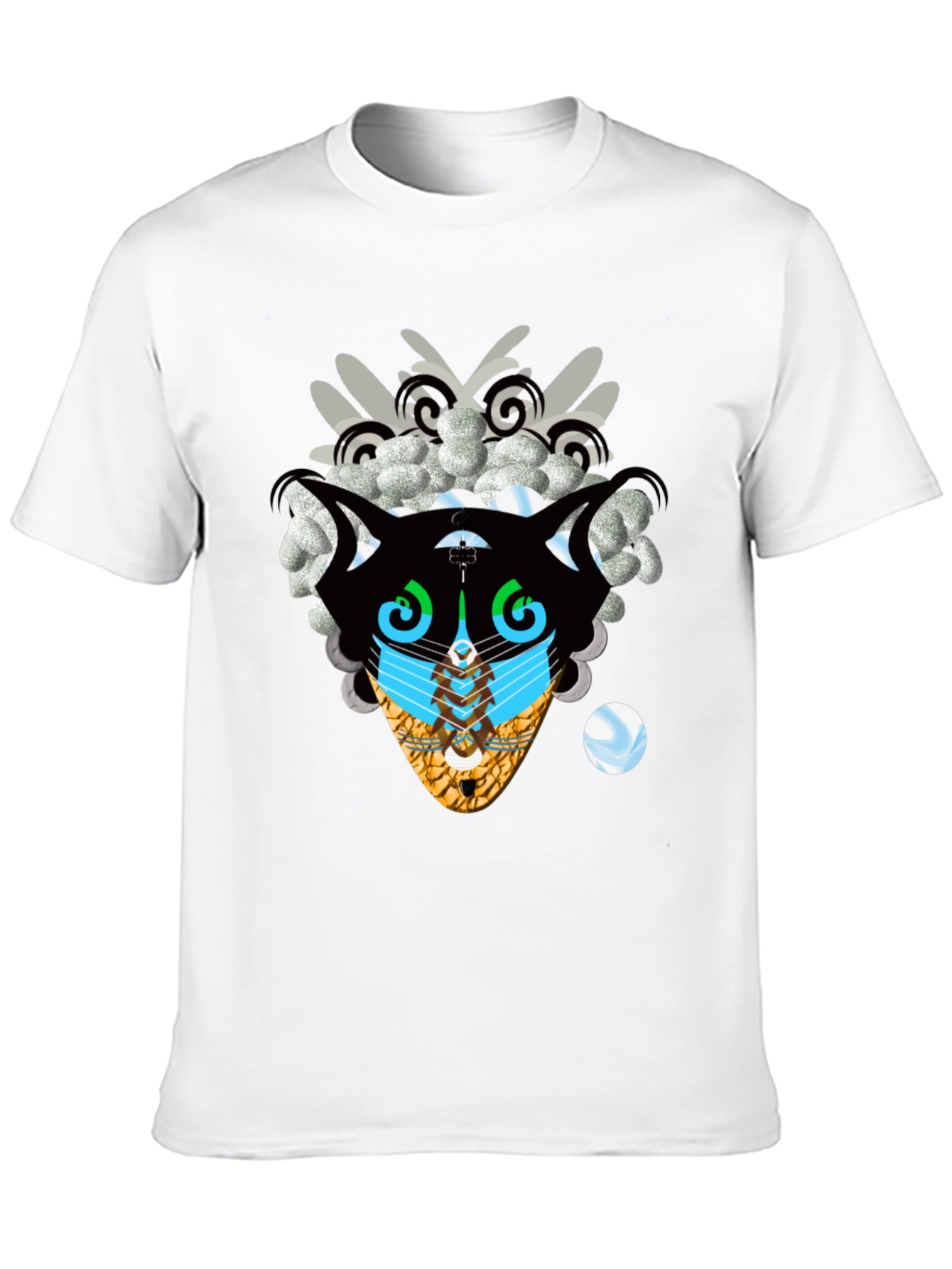 Abstract Graphic Tee - Unique Design T-Shirt