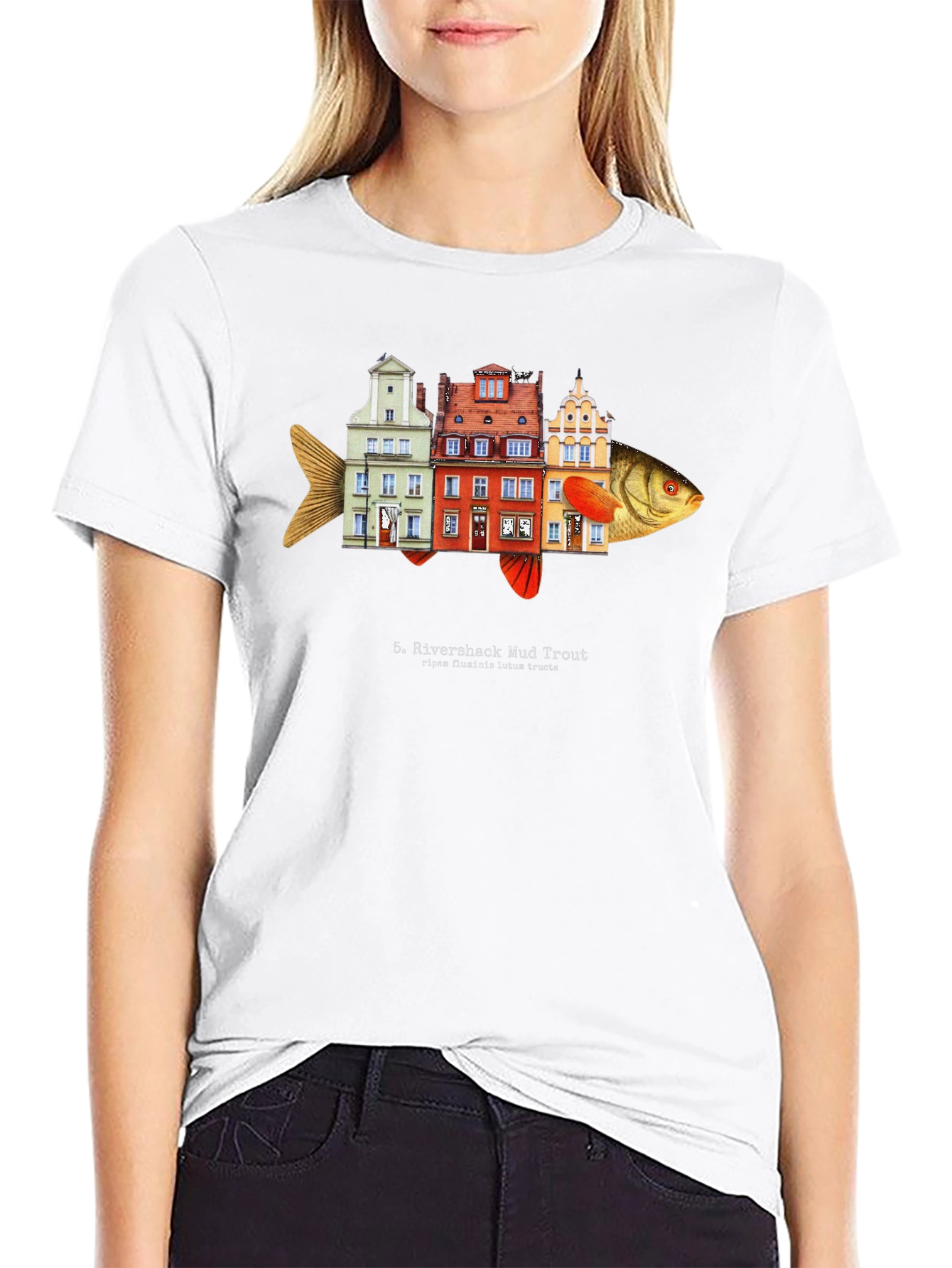 Rivershack Mud Trout Graphic T-Shirt