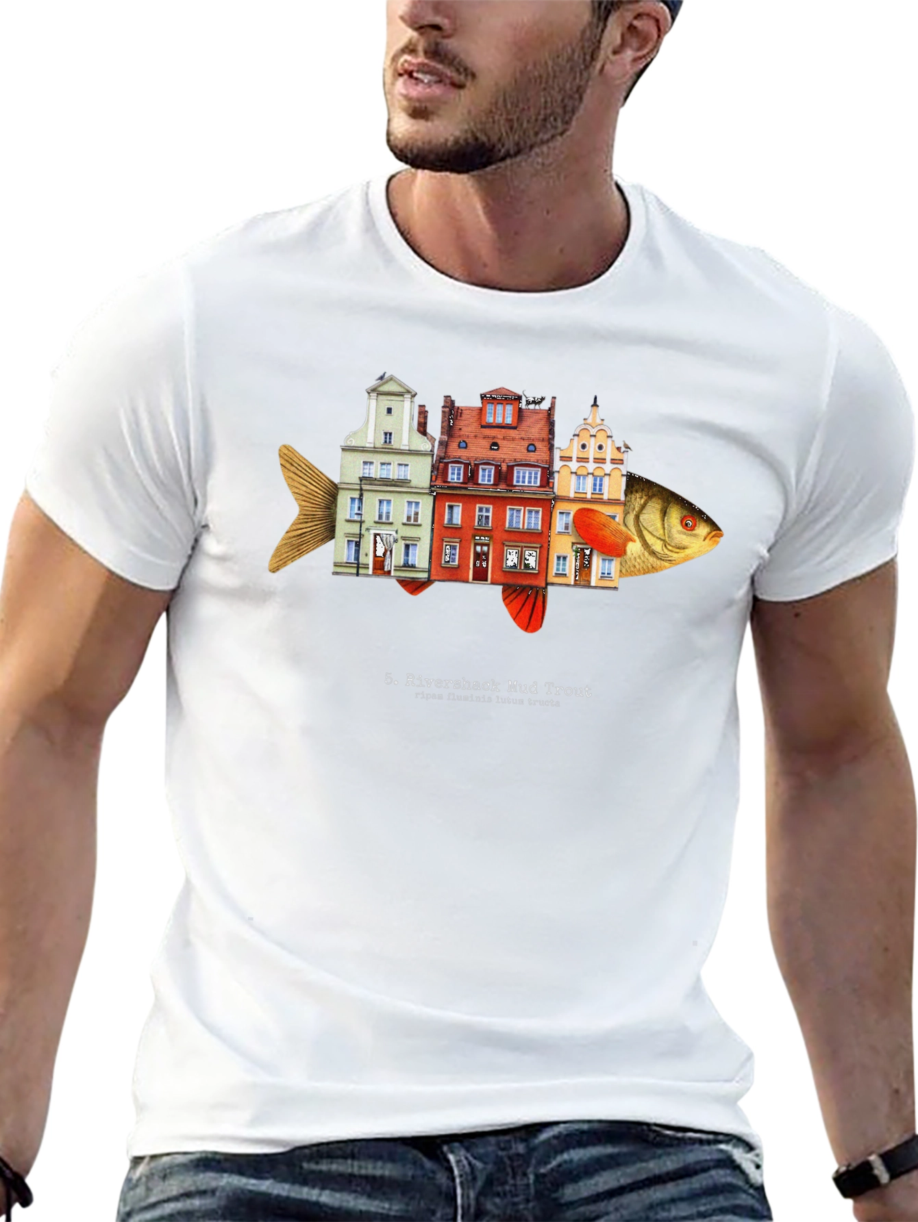 Rivershack Mud Trout Graphic T-Shirt