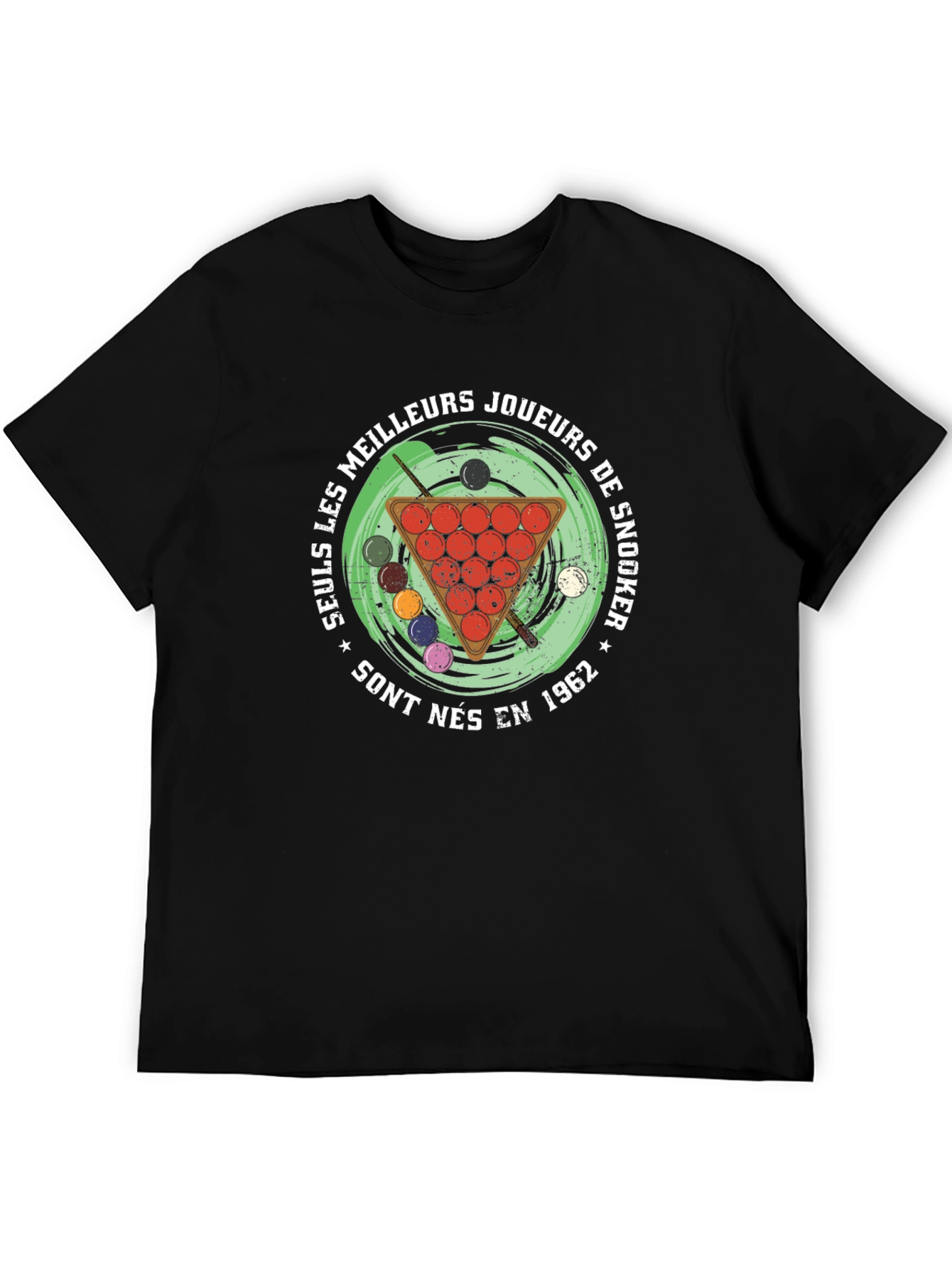 Snooker Player T-Shirt - Born in 1962