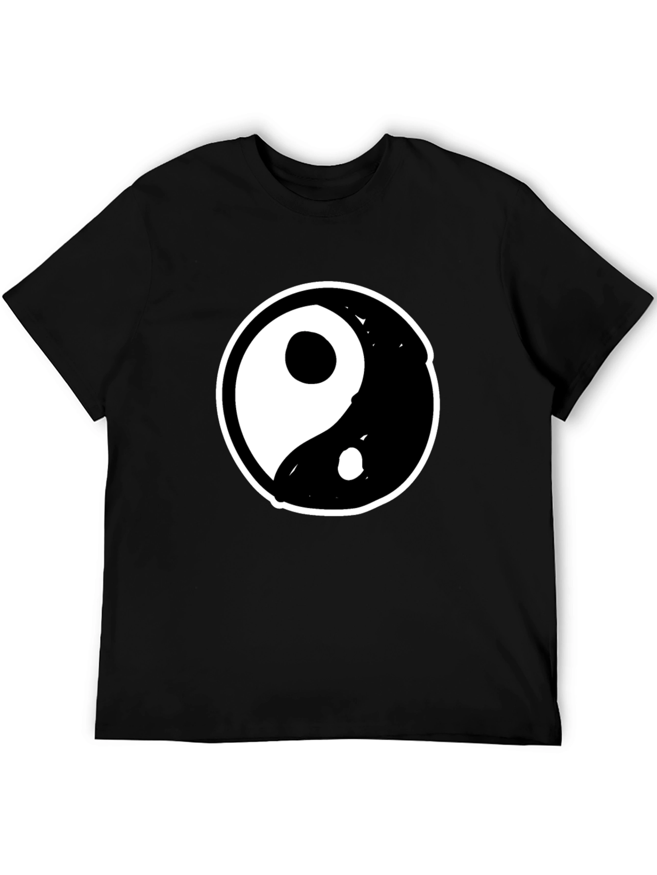 Yin Yang Graphic Tee - Casual Comfort