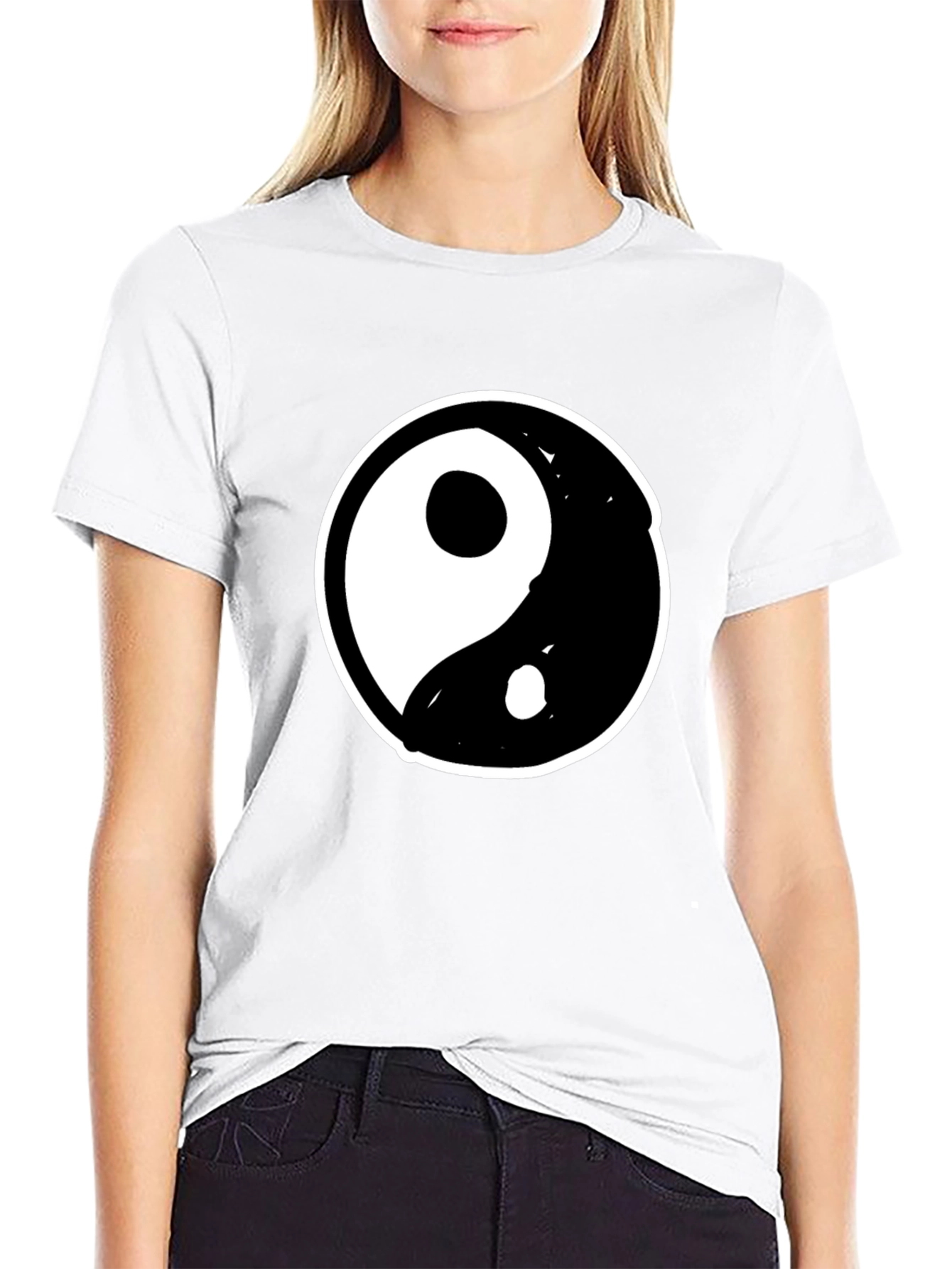 Yin Yang Graphic Tee - Casual Comfort