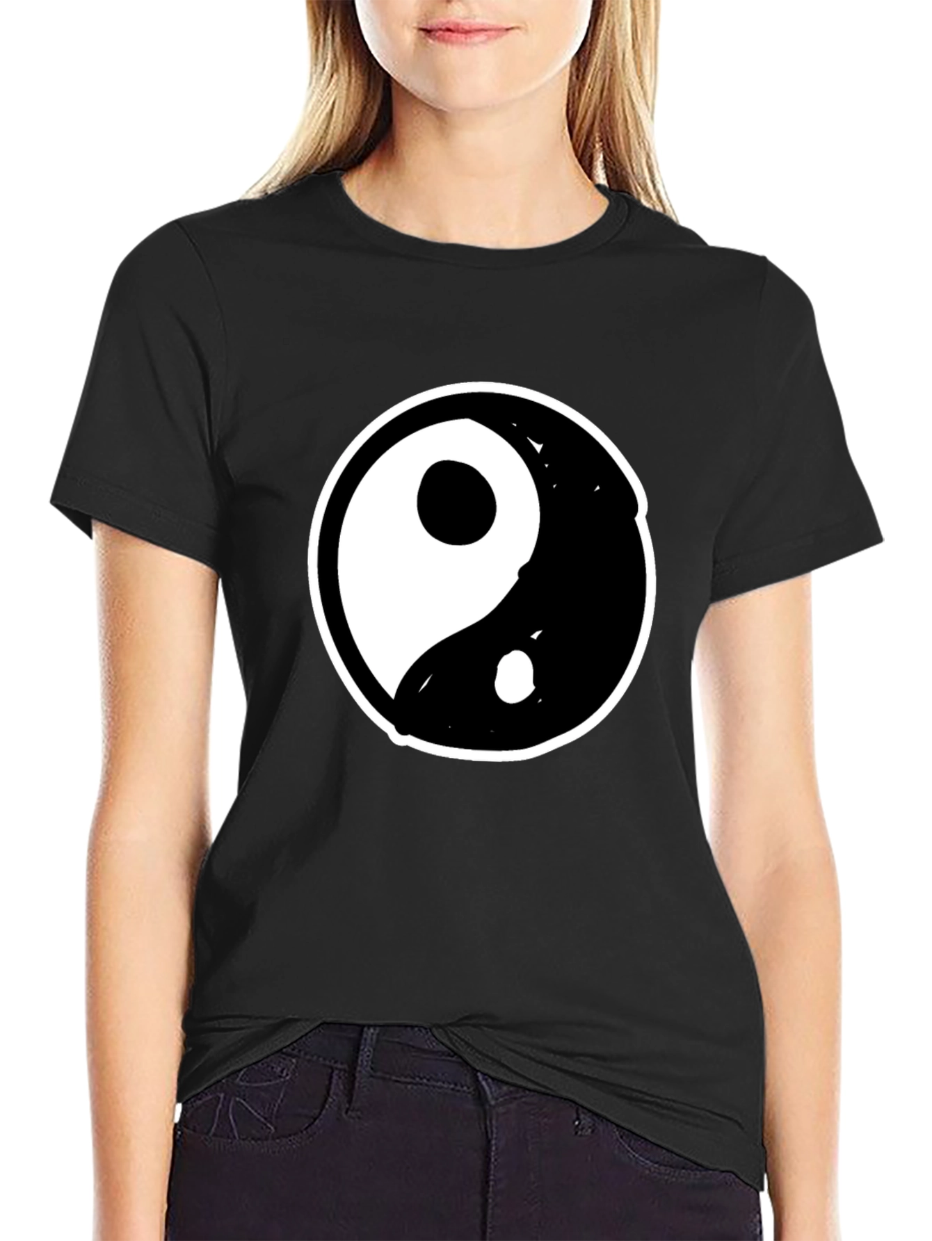 Yin Yang Graphic Tee - Casual Comfort