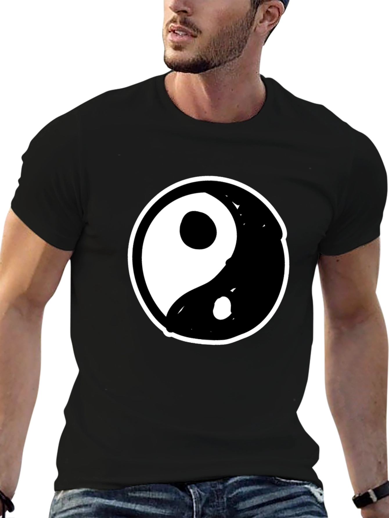 Yin Yang Graphic Tee - Casual Comfort