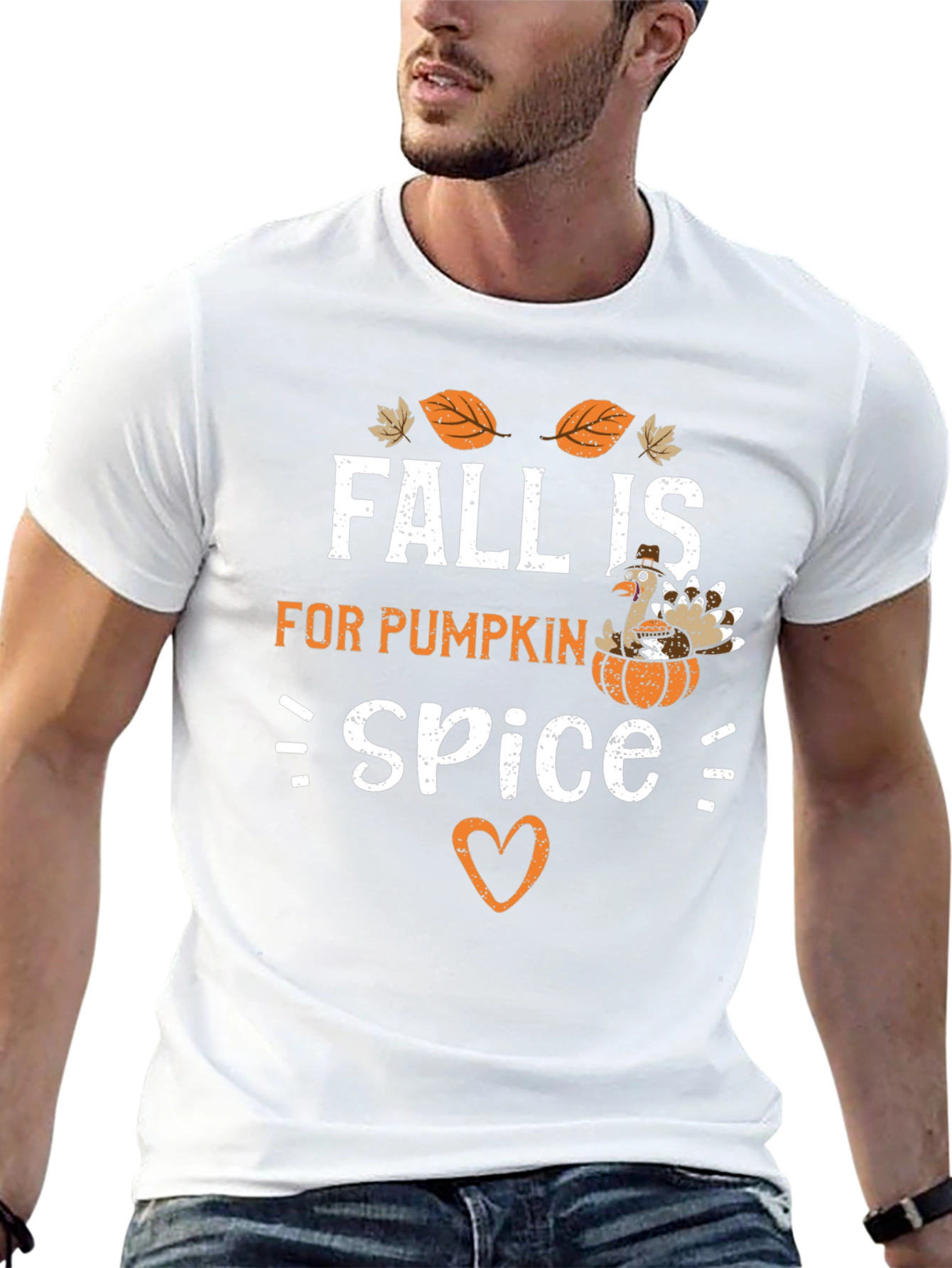 Fall Is For Pumpkin Spice Thanksgiving T-Shirt