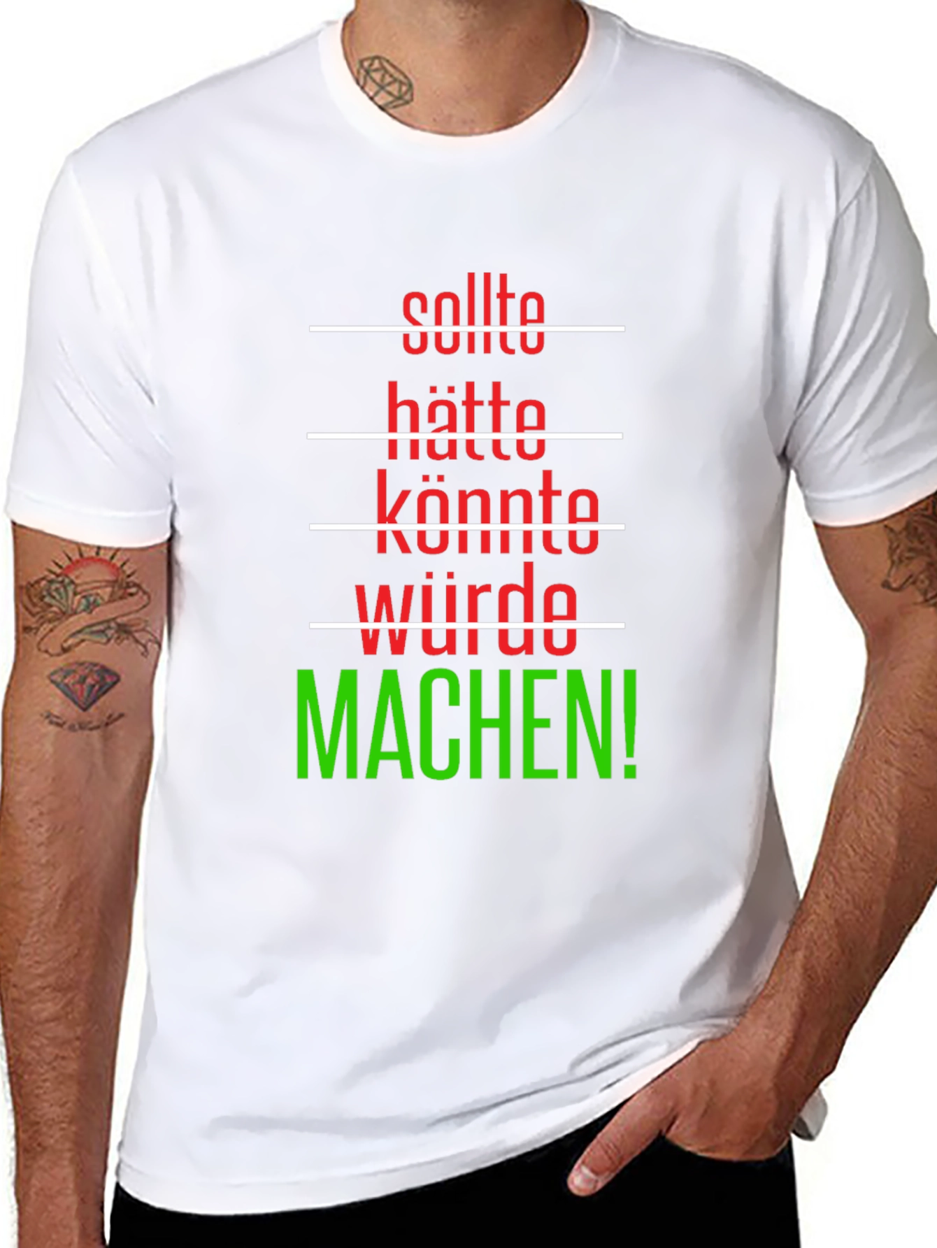 Motivational German Phrase T-Shirt