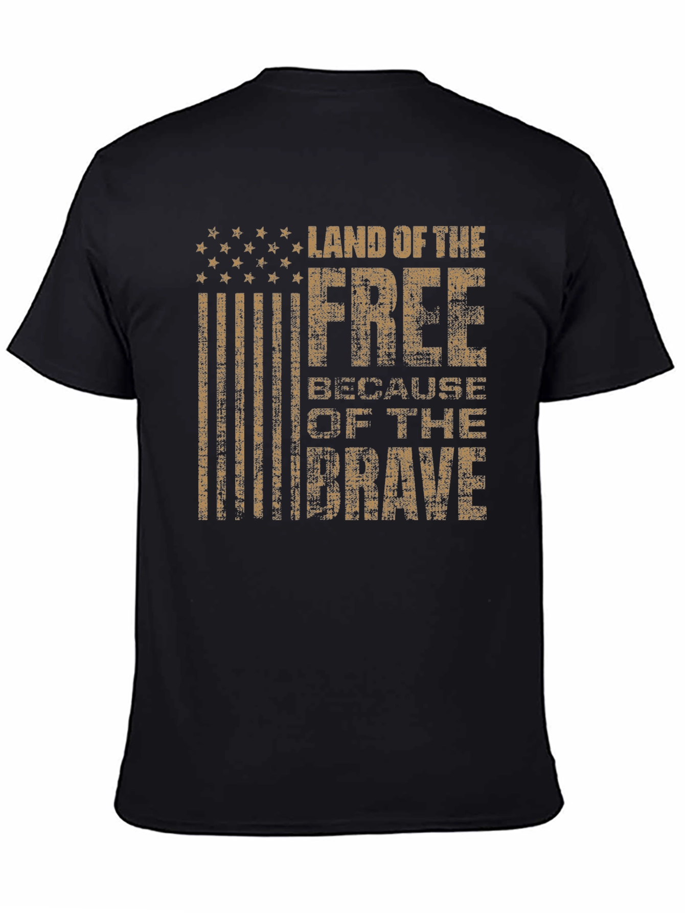 Land of the Free T-Shirt - Patriotic Design