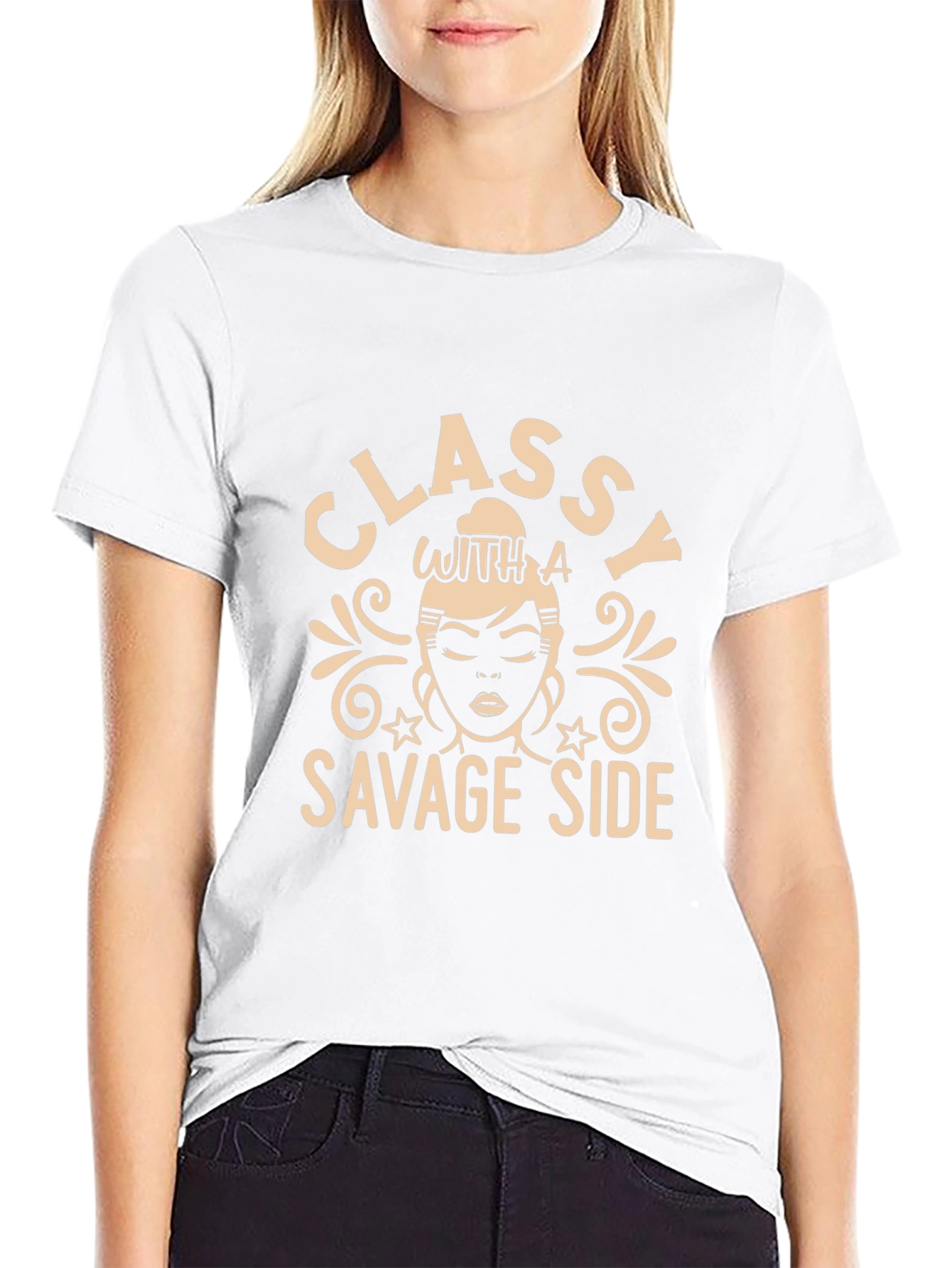 Classy With A Savage Side Graphic T-Shirt