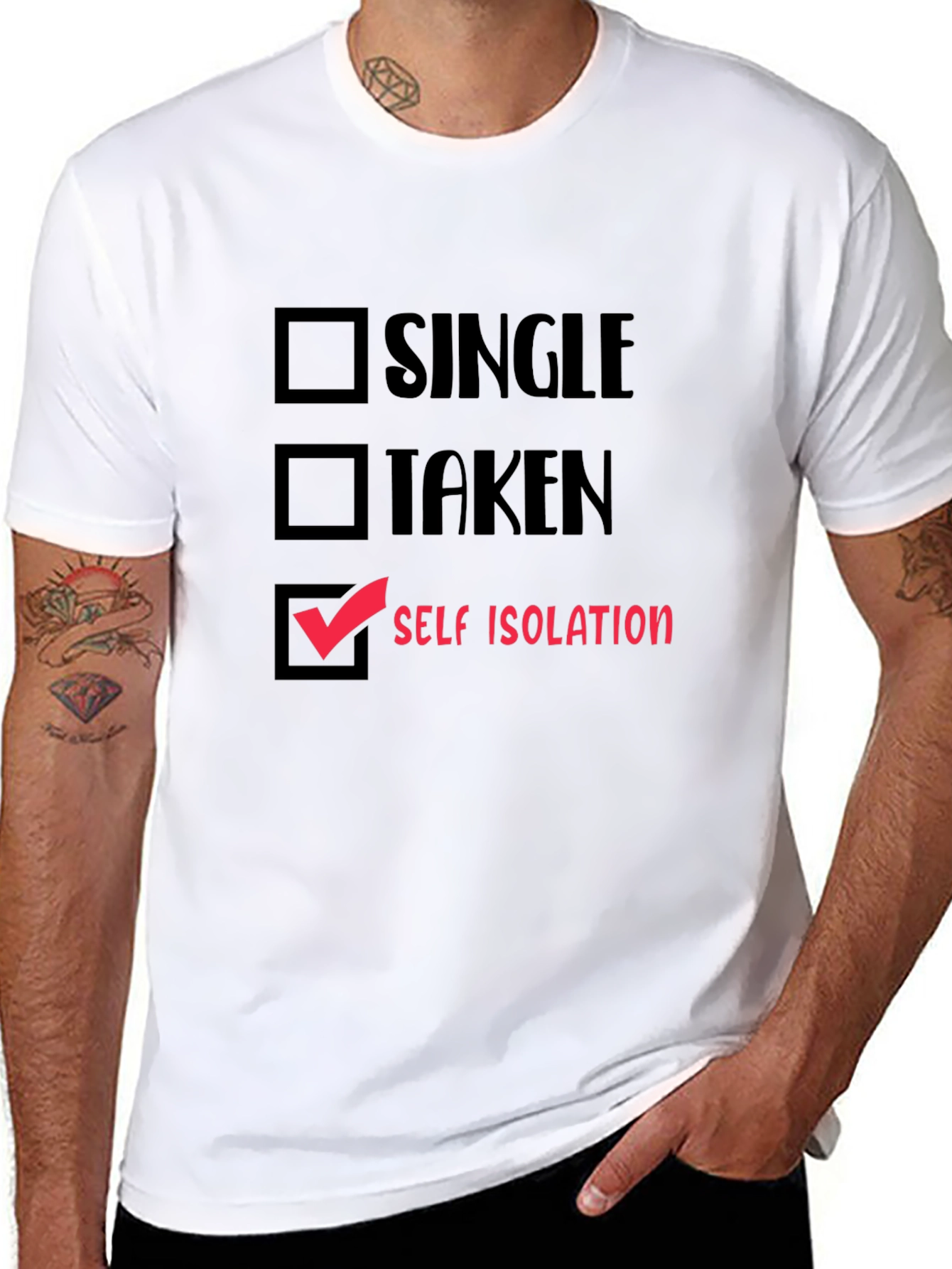 Self Isolation T-Shirt - Funny Quarantine Tee
