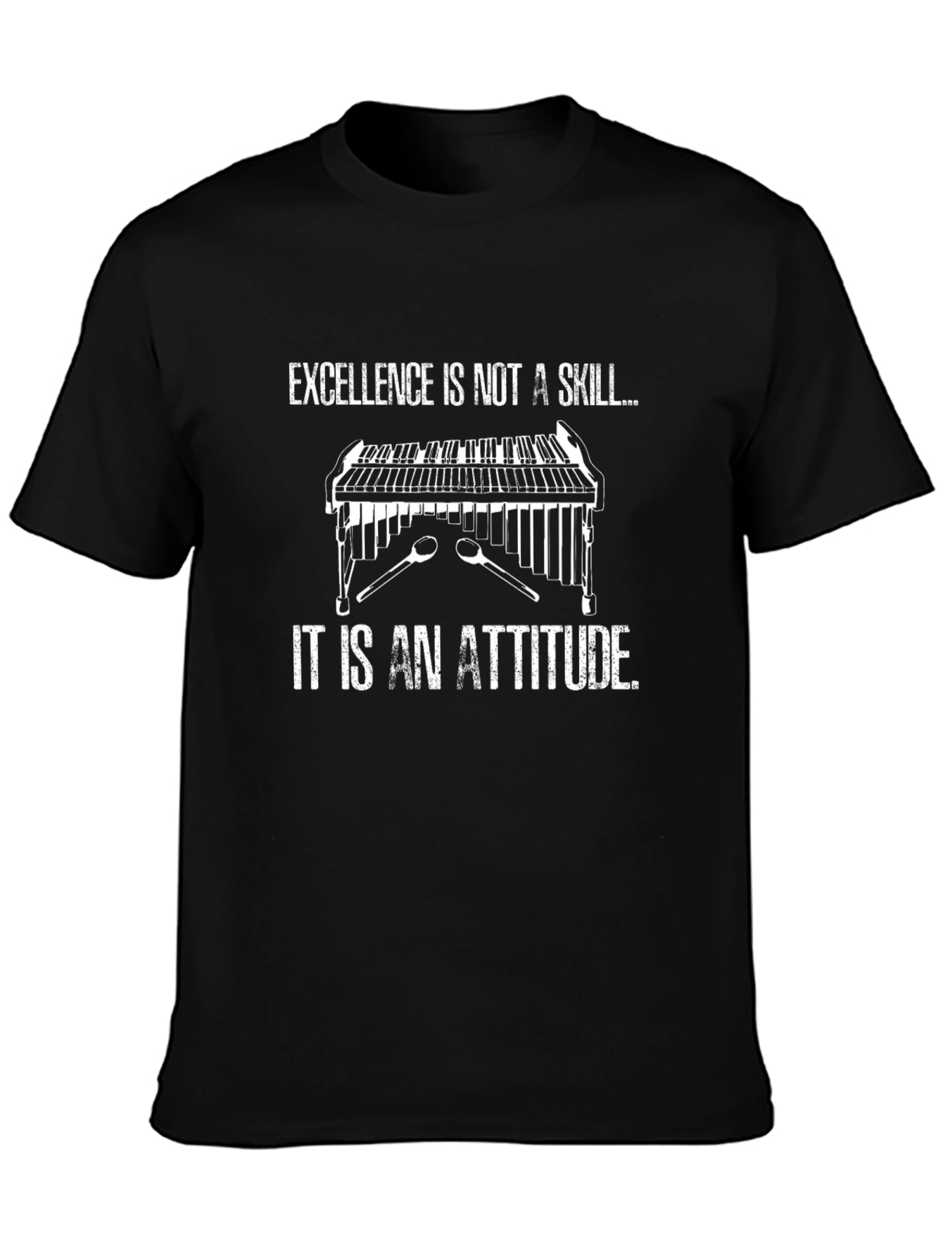Excellence is an Attitude T-Shirt - Music Lover Tee