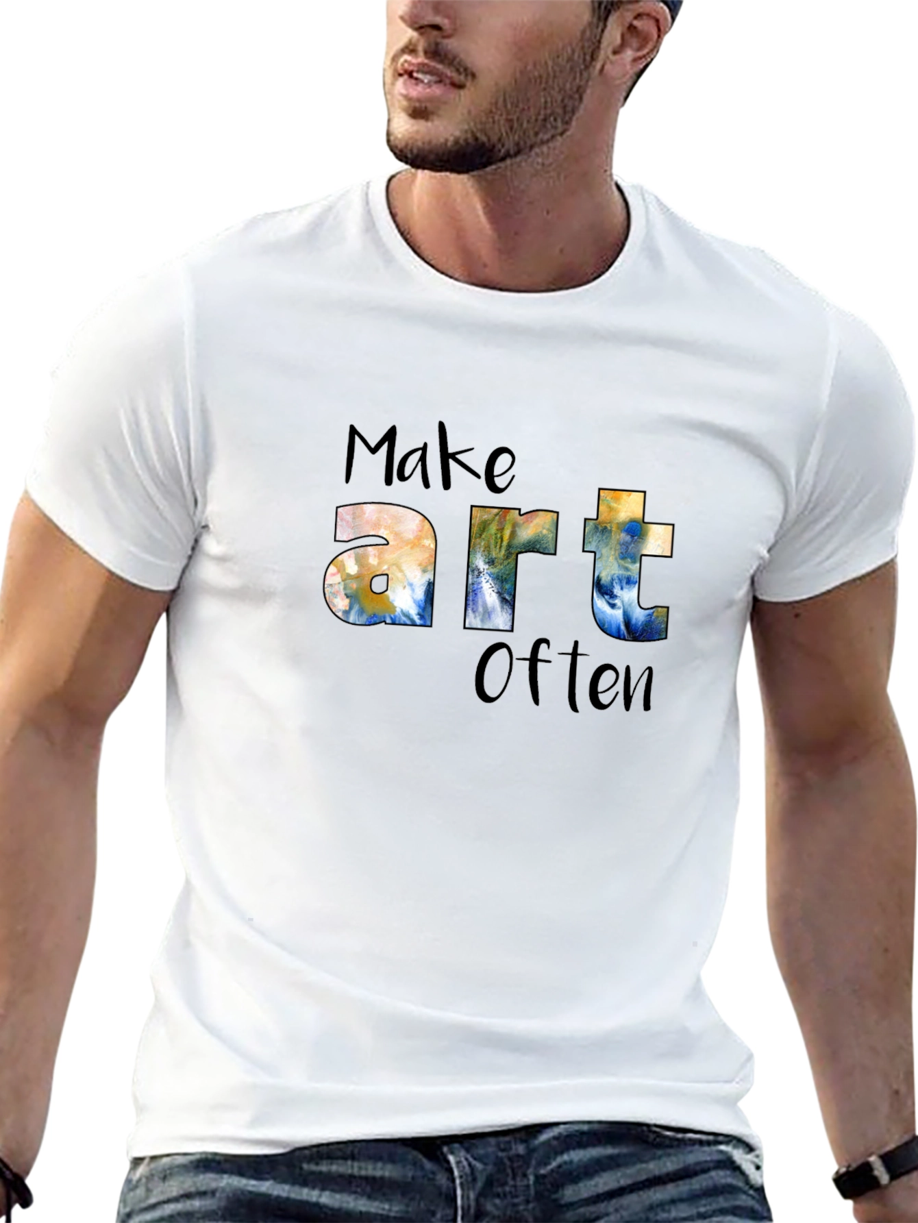 Make Art Often - Graphic T-Shirt - Artistic Expression