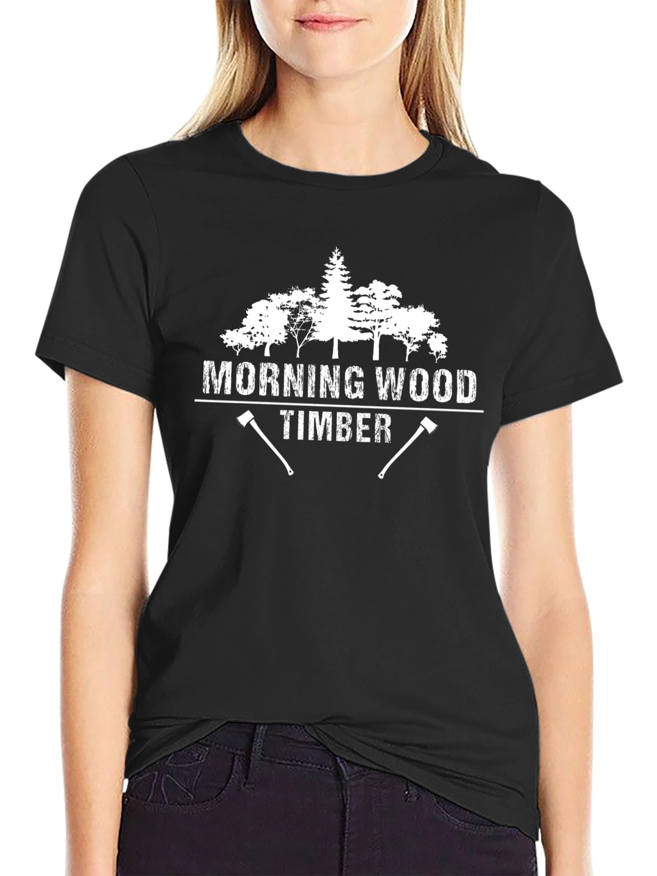 Morning Wood Timber Graphic T-Shirt