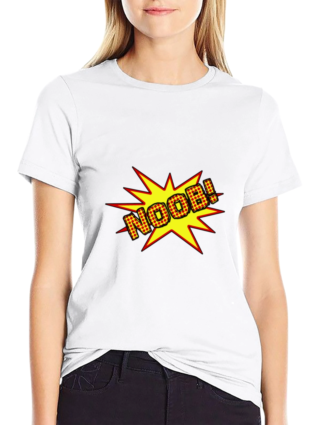 Noob Graphic Tee - Gamer Style