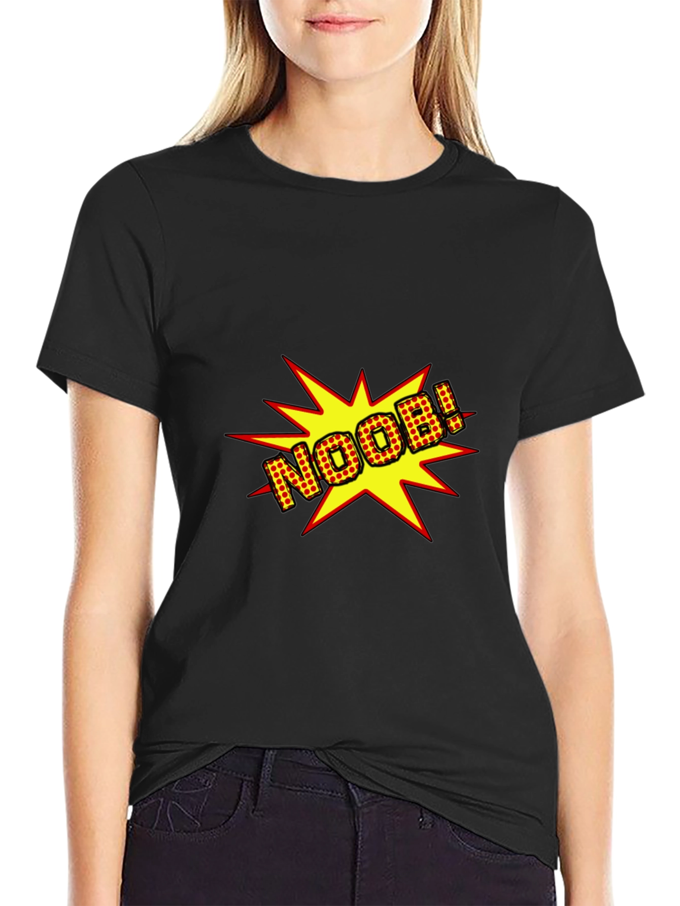 Noob Graphic Tee - Gamer Style