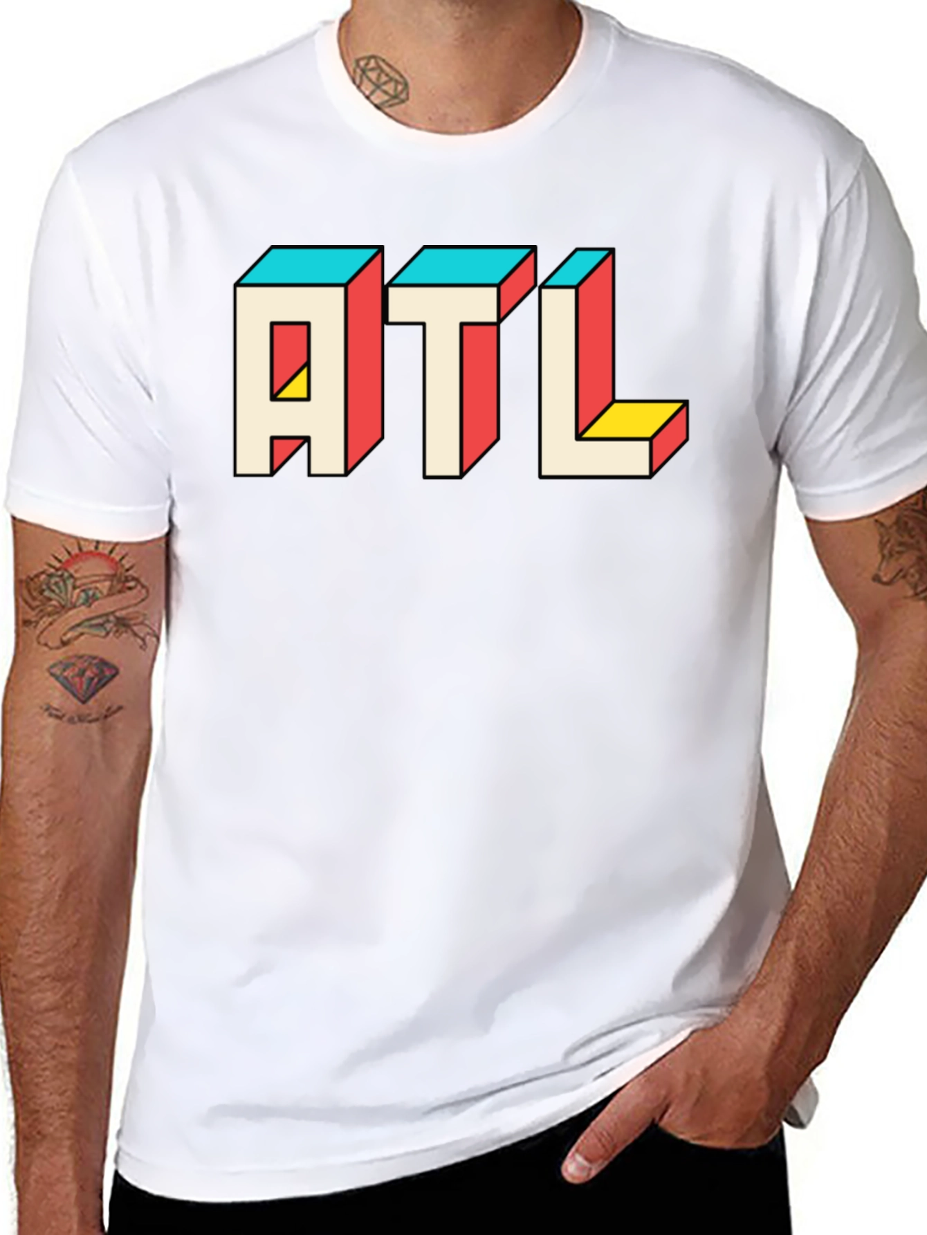 Retro ATL T-Shirt - Atlanta Pride Style