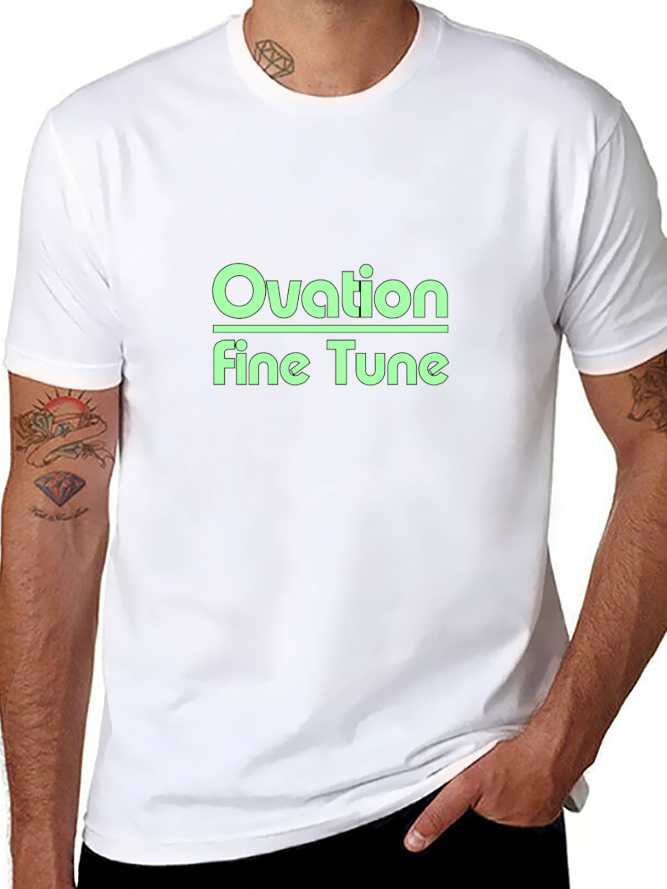 Ovation Fine Tune Black T-Shirt