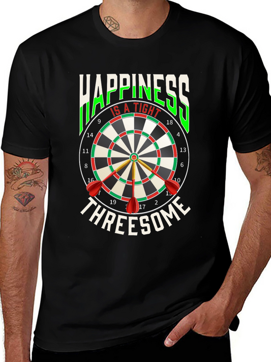 Happiness Is A Tight Threesome Dart T-Shirt
