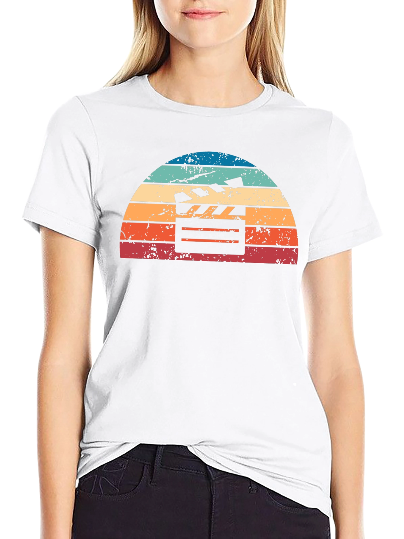 Retro Film Slate Graphic T-Shirt