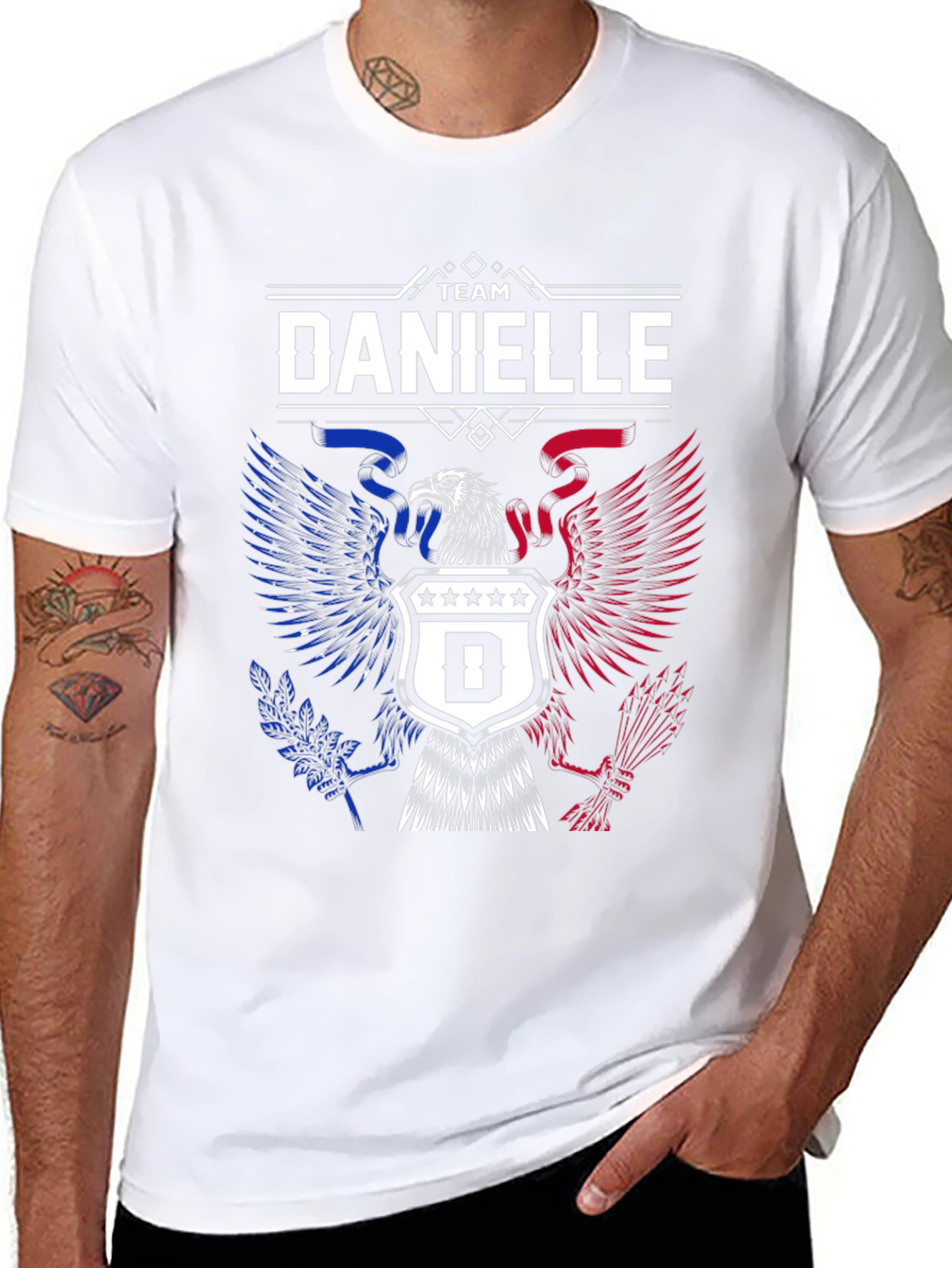 Team Danielle Eagle Crest Graphic Tee
