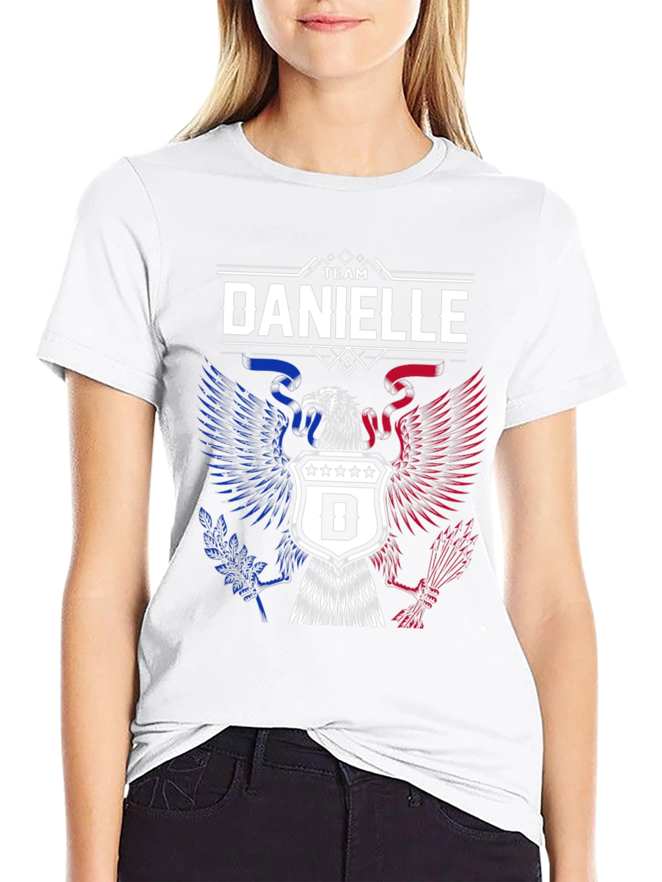 Team Danielle Eagle Crest Graphic Tee