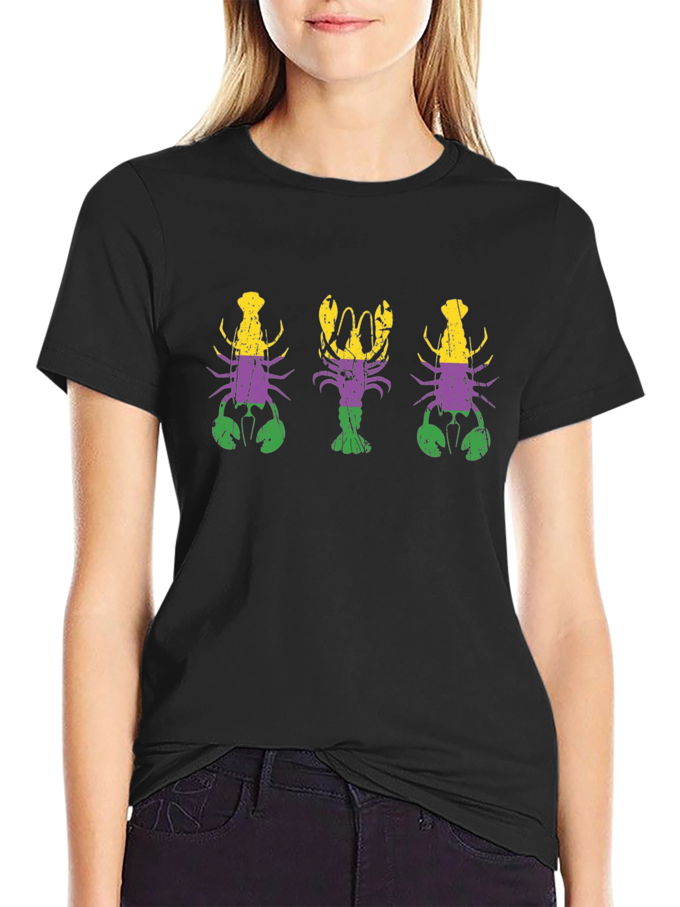 Mardi Gras Crawfish T-Shirt