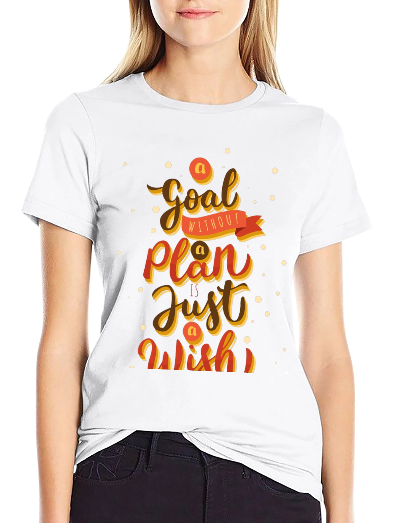 Motivational T-Shirt: Goal Without Plan