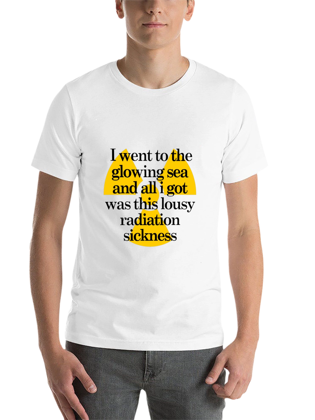 Glowing Sea Radiation Graphic T-Shirt