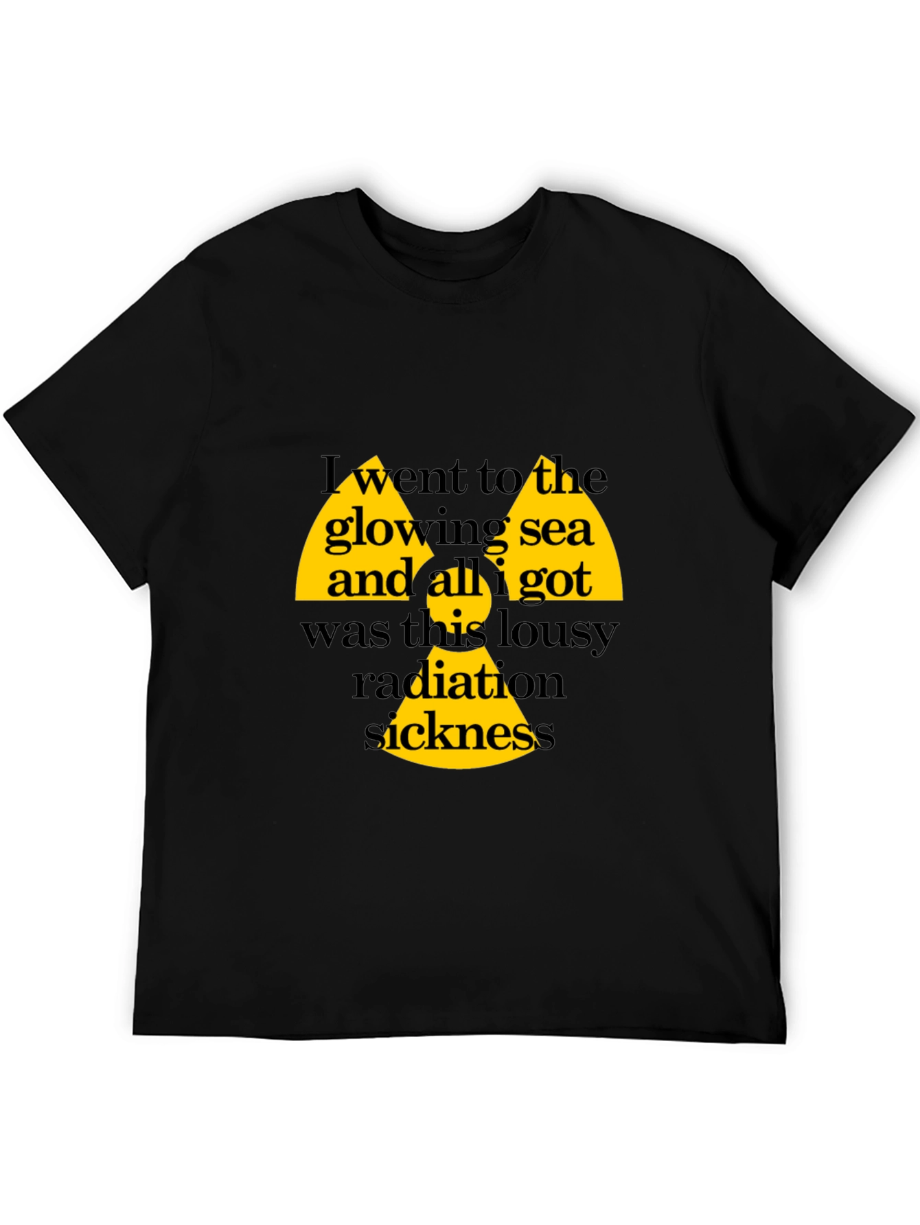 Glowing Sea Radiation Graphic T-Shirt