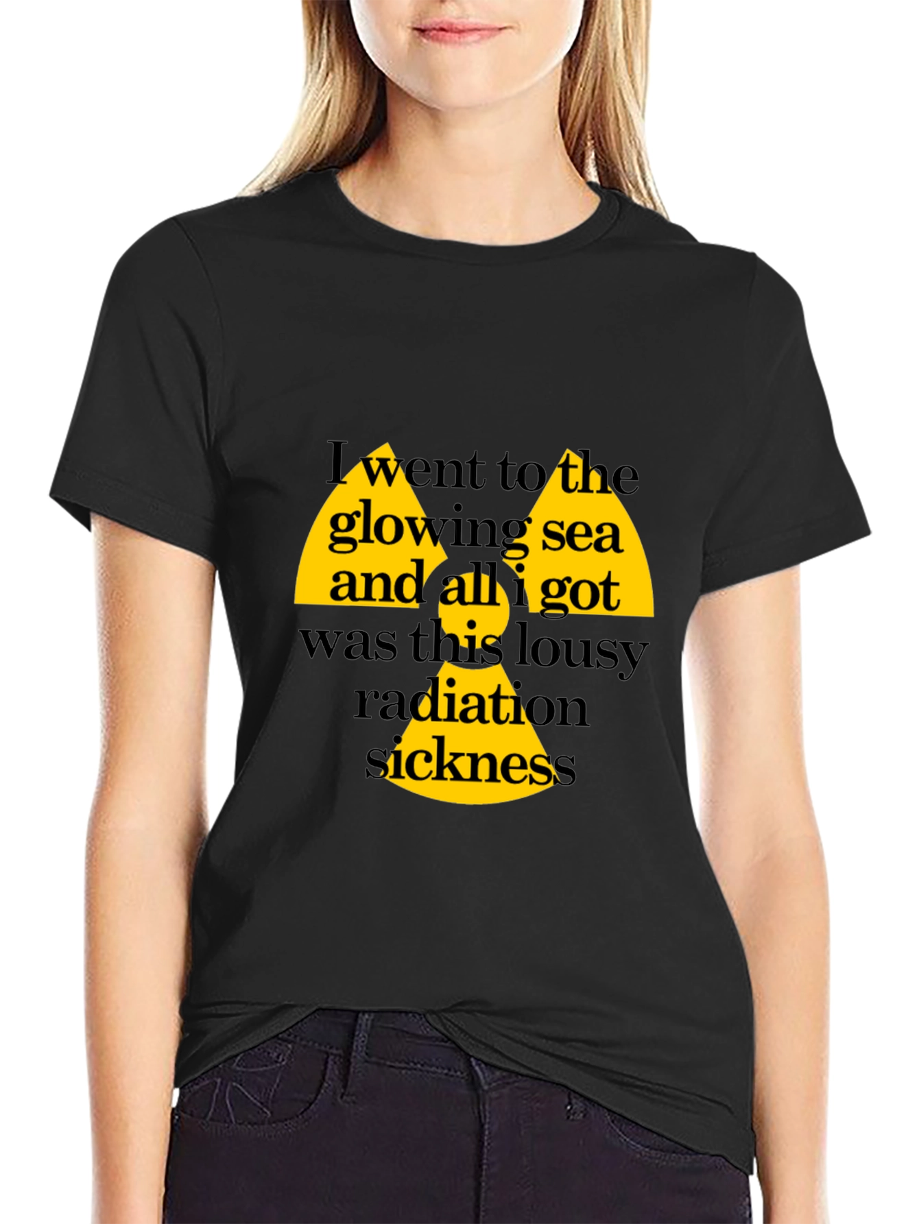Glowing Sea Radiation Graphic T-Shirt
