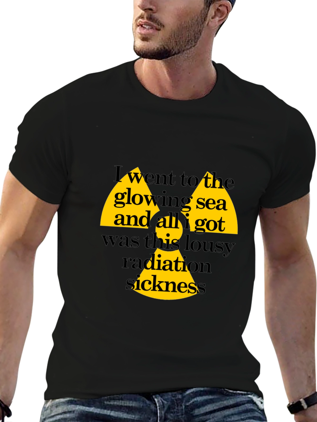 Glowing Sea Radiation Graphic T-Shirt