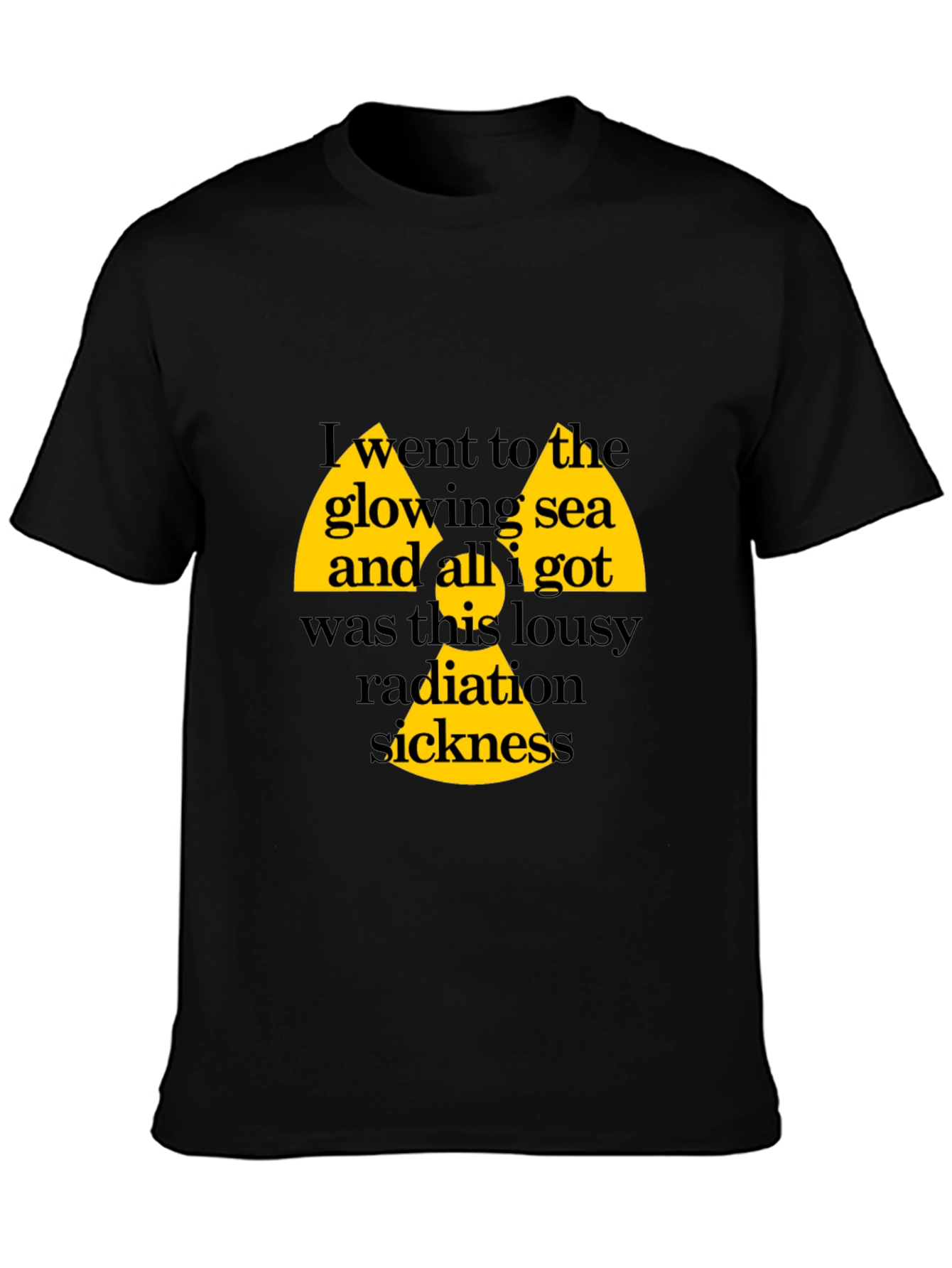 Glowing Sea Radiation Graphic T-Shirt