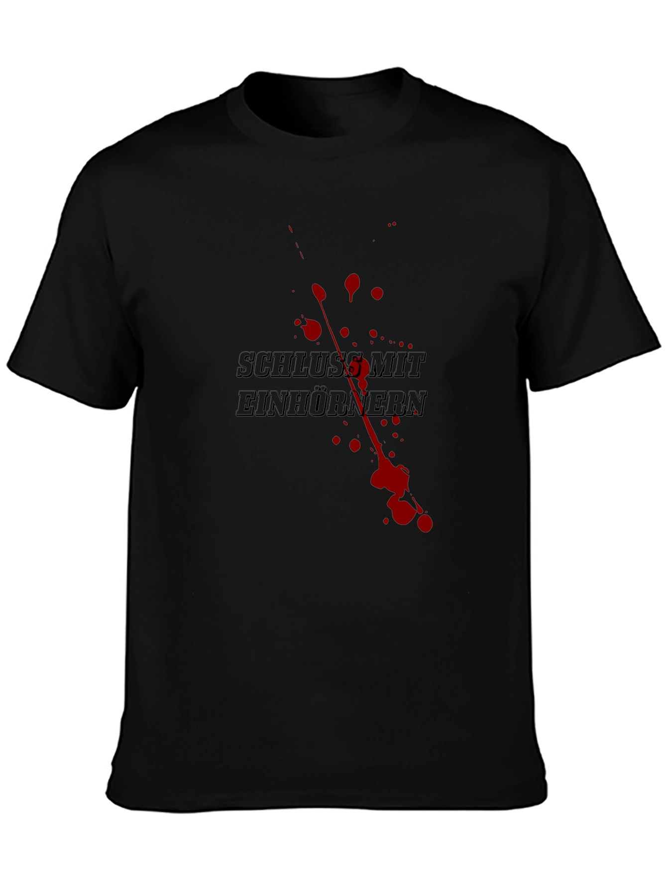 Schluss Mit Einhörnern Graphic Tee