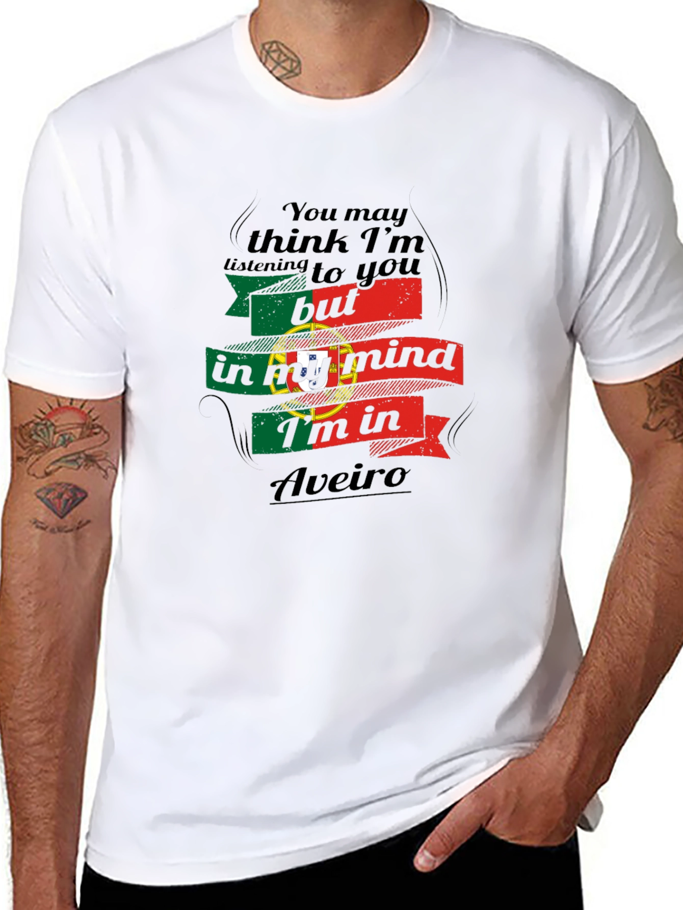 Aveiro Portugal Mind T-Shirt