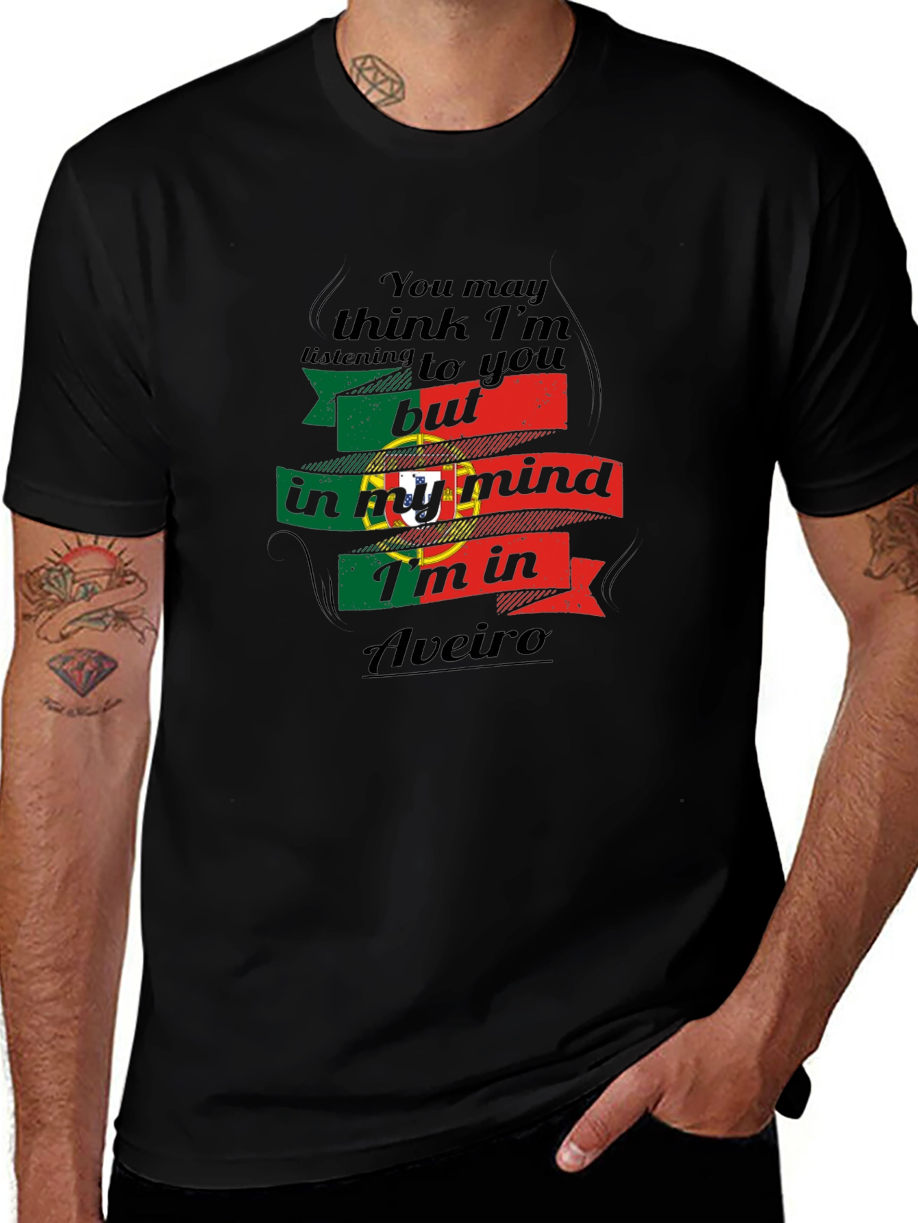 Aveiro Portugal Mind T-Shirt