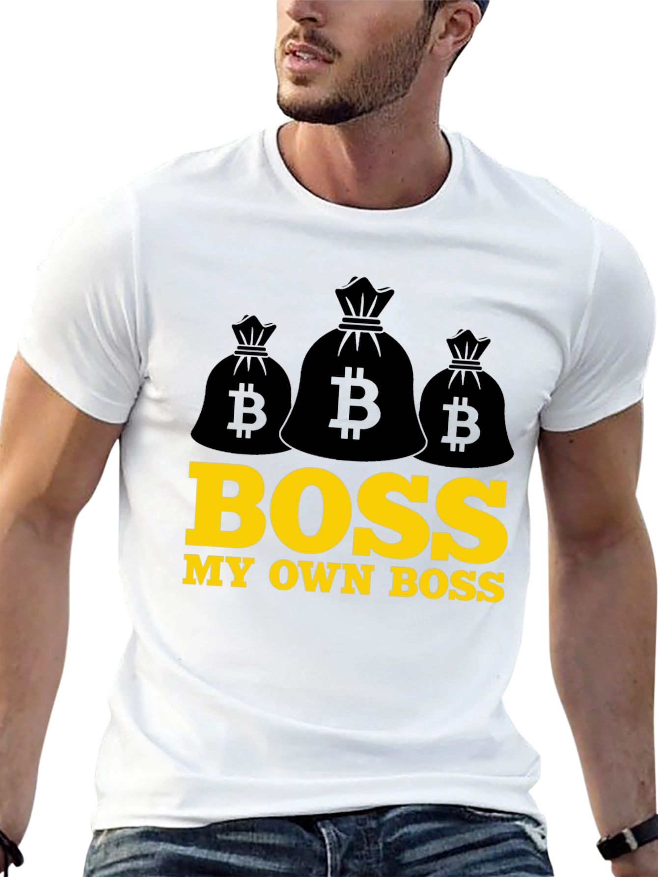 Own Boss Bitcoin Graphic Tee