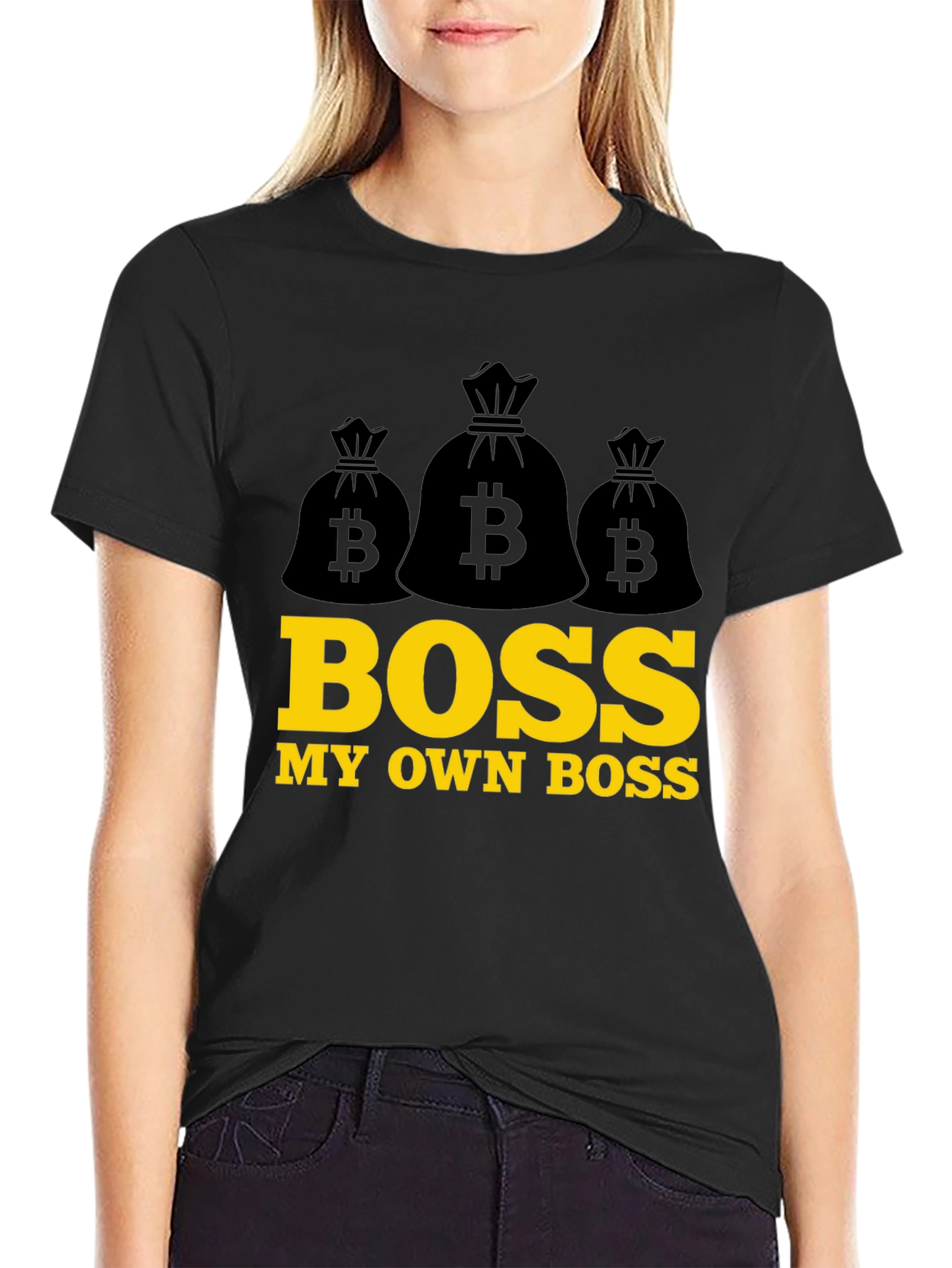 Own Boss Bitcoin Graphic Tee
