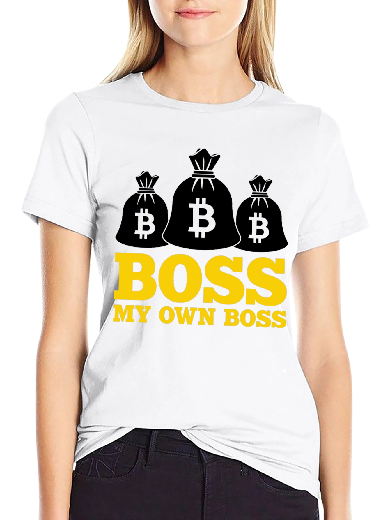 Own Boss Bitcoin Graphic Tee