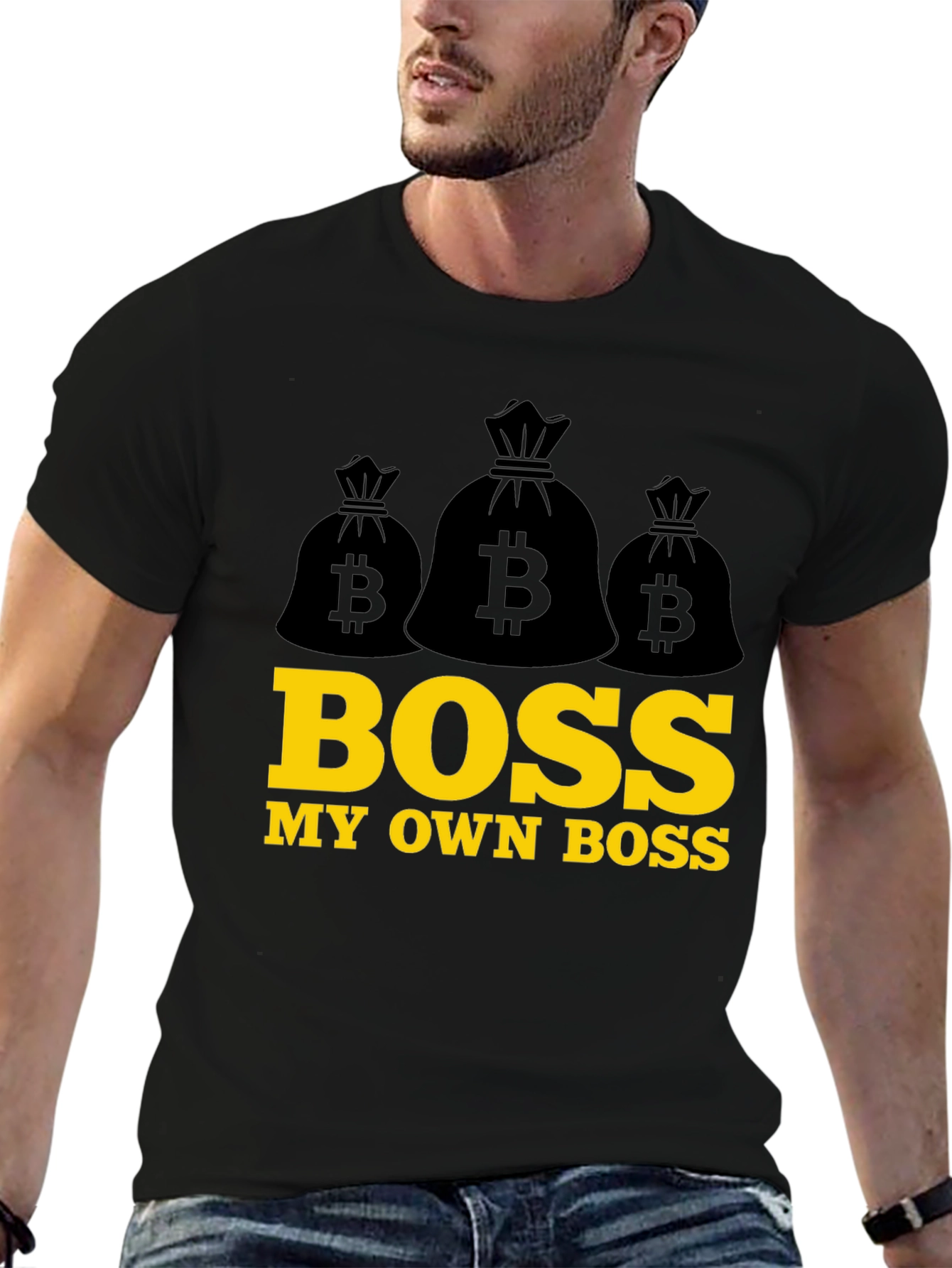 Own Boss Bitcoin Graphic Tee