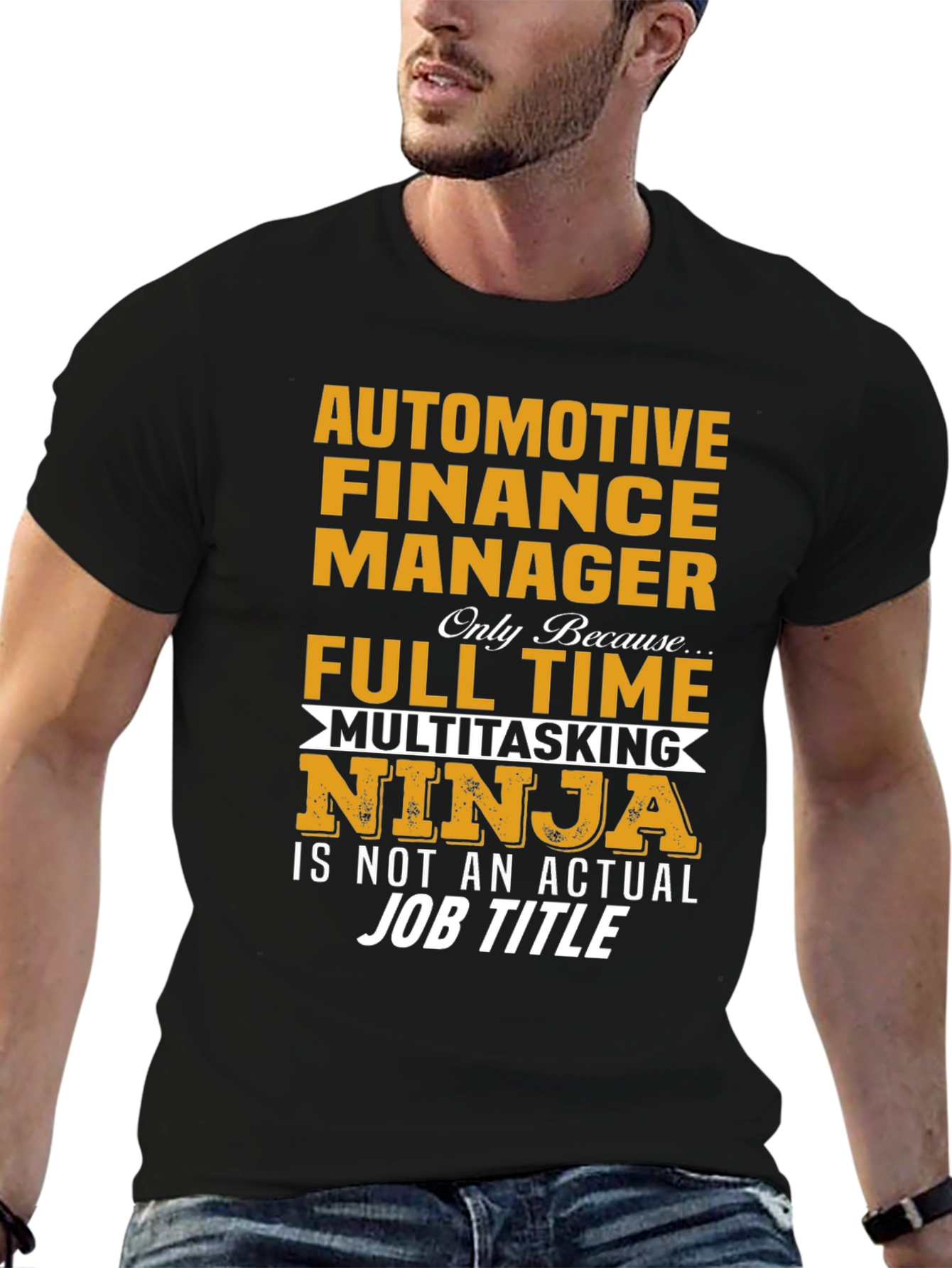 Automotive Finance Manager Novelty T-Shirt