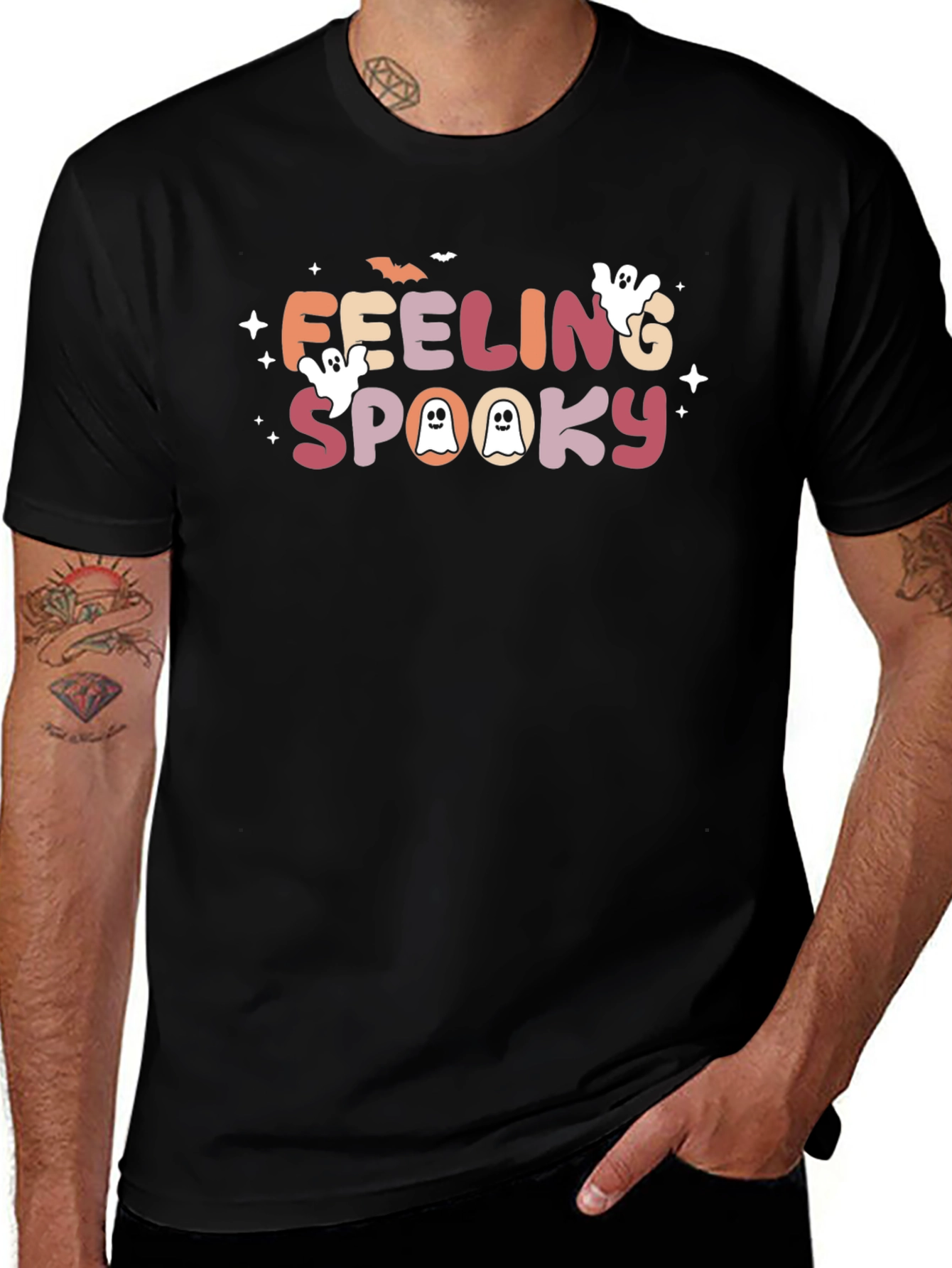 Feeling Spooky Graphic T-Shirt