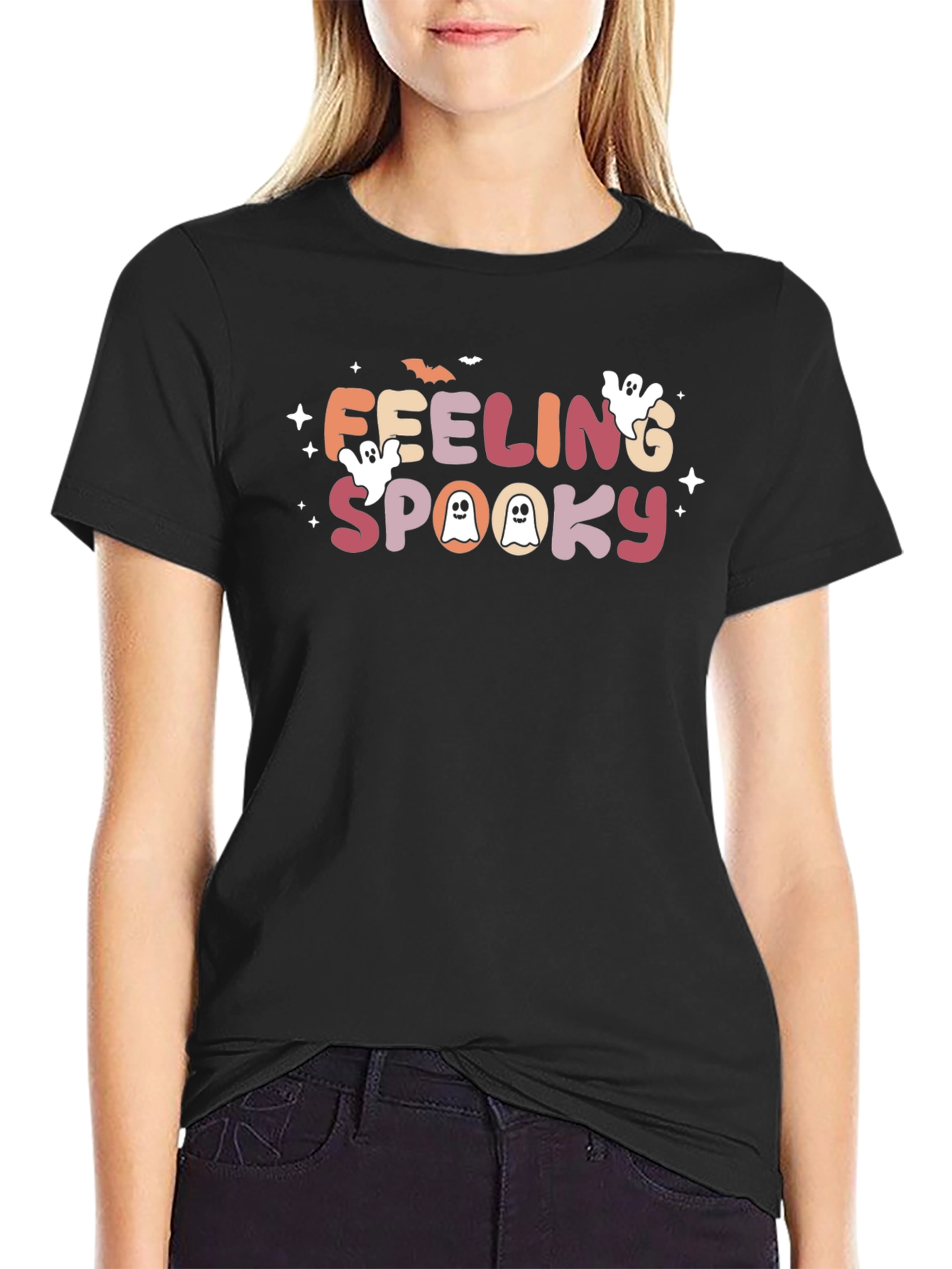 Feeling Spooky Graphic T-Shirt