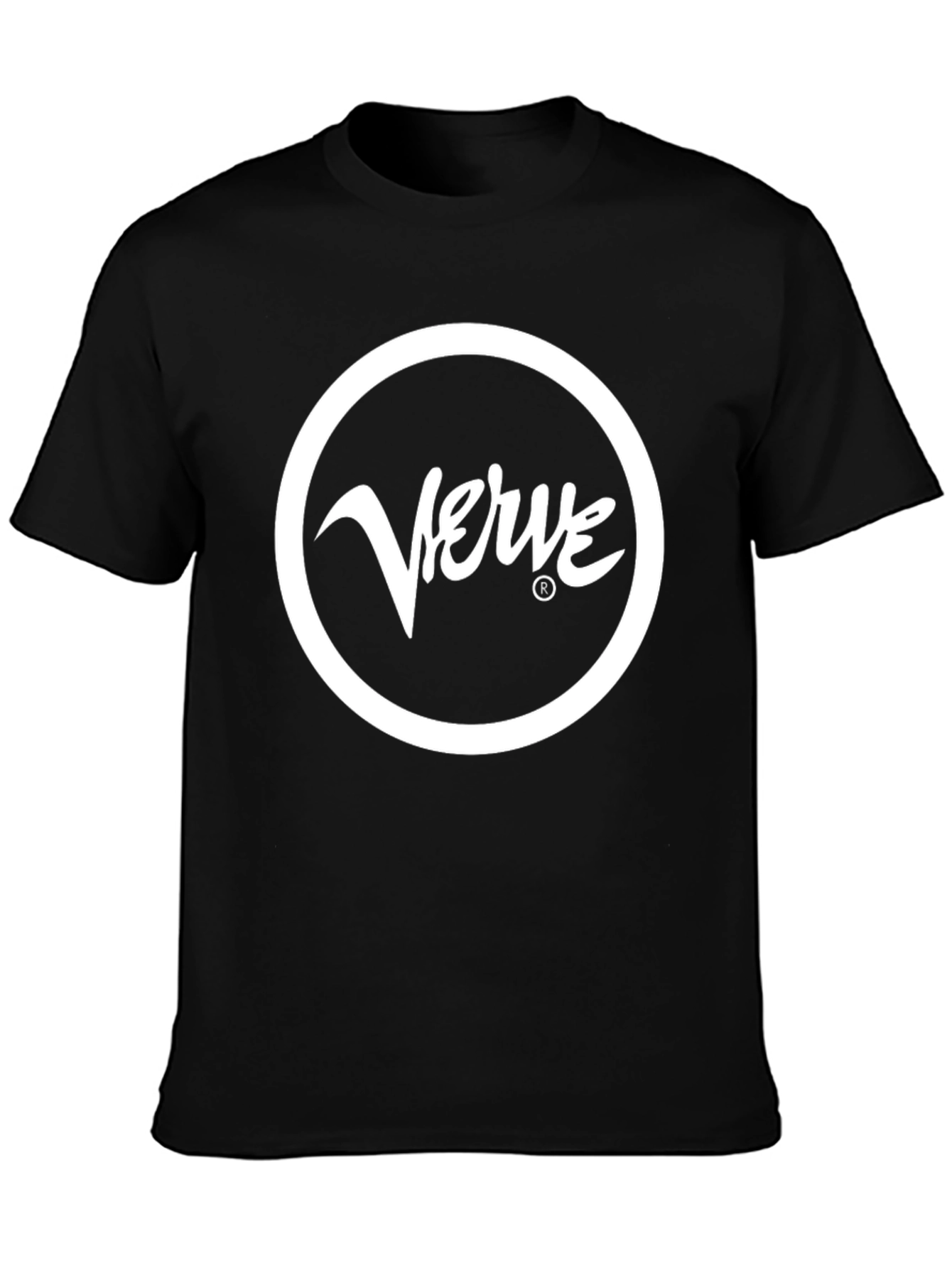 Verve Logo Black T-Shirt - Stylish Graphic Tee