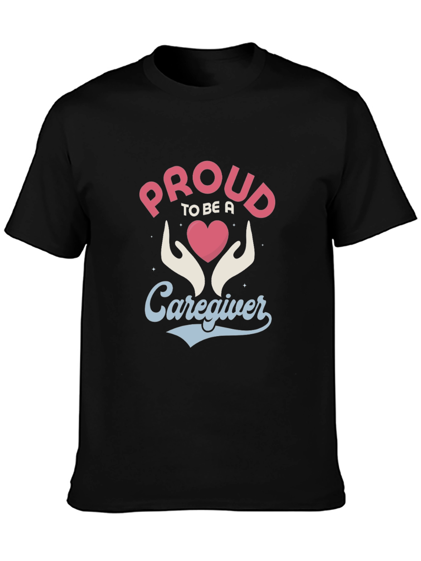 Proud Caregiver Graphic Tee