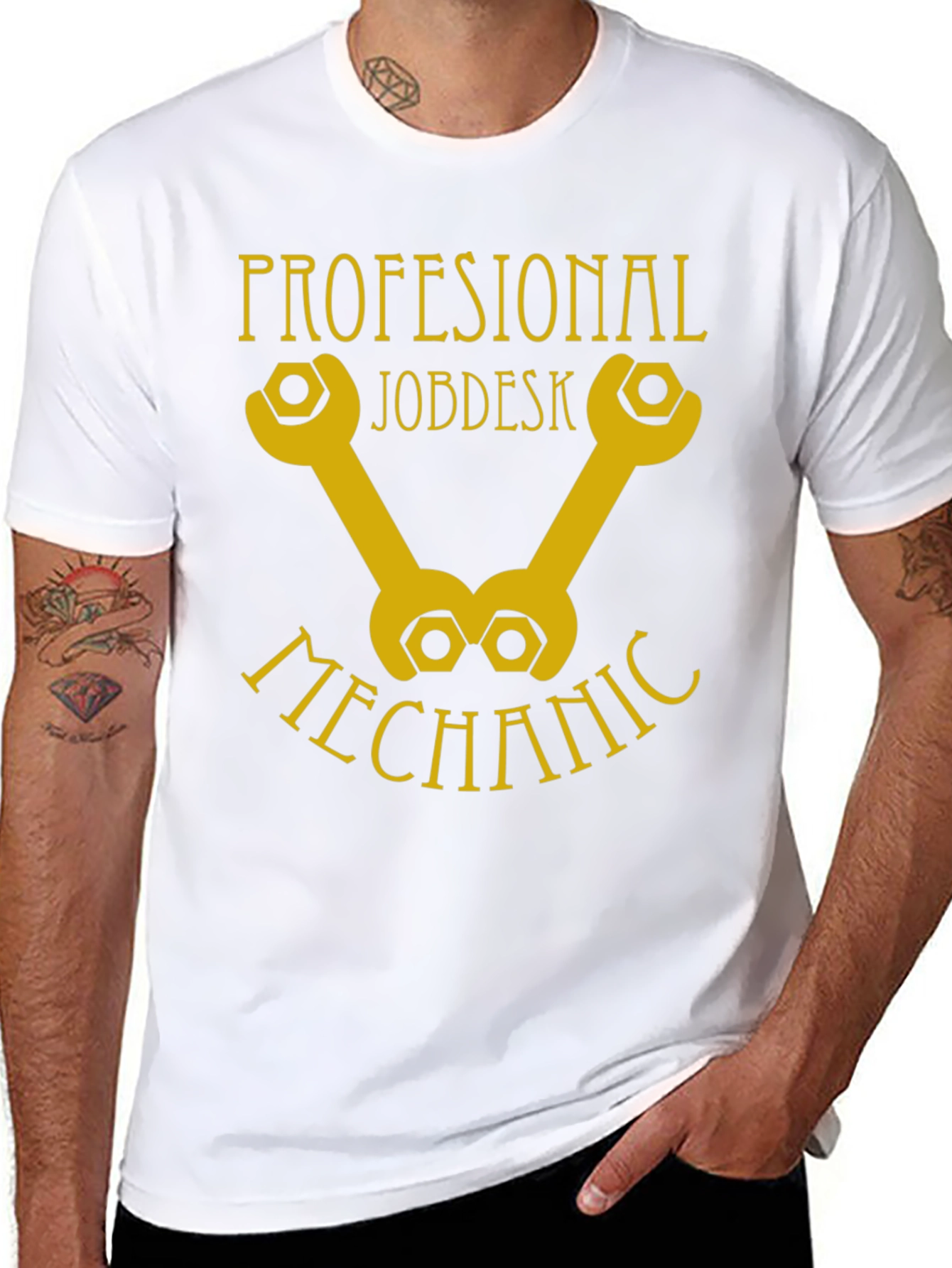 Professional Jobdesk Mechanic T-Shirt