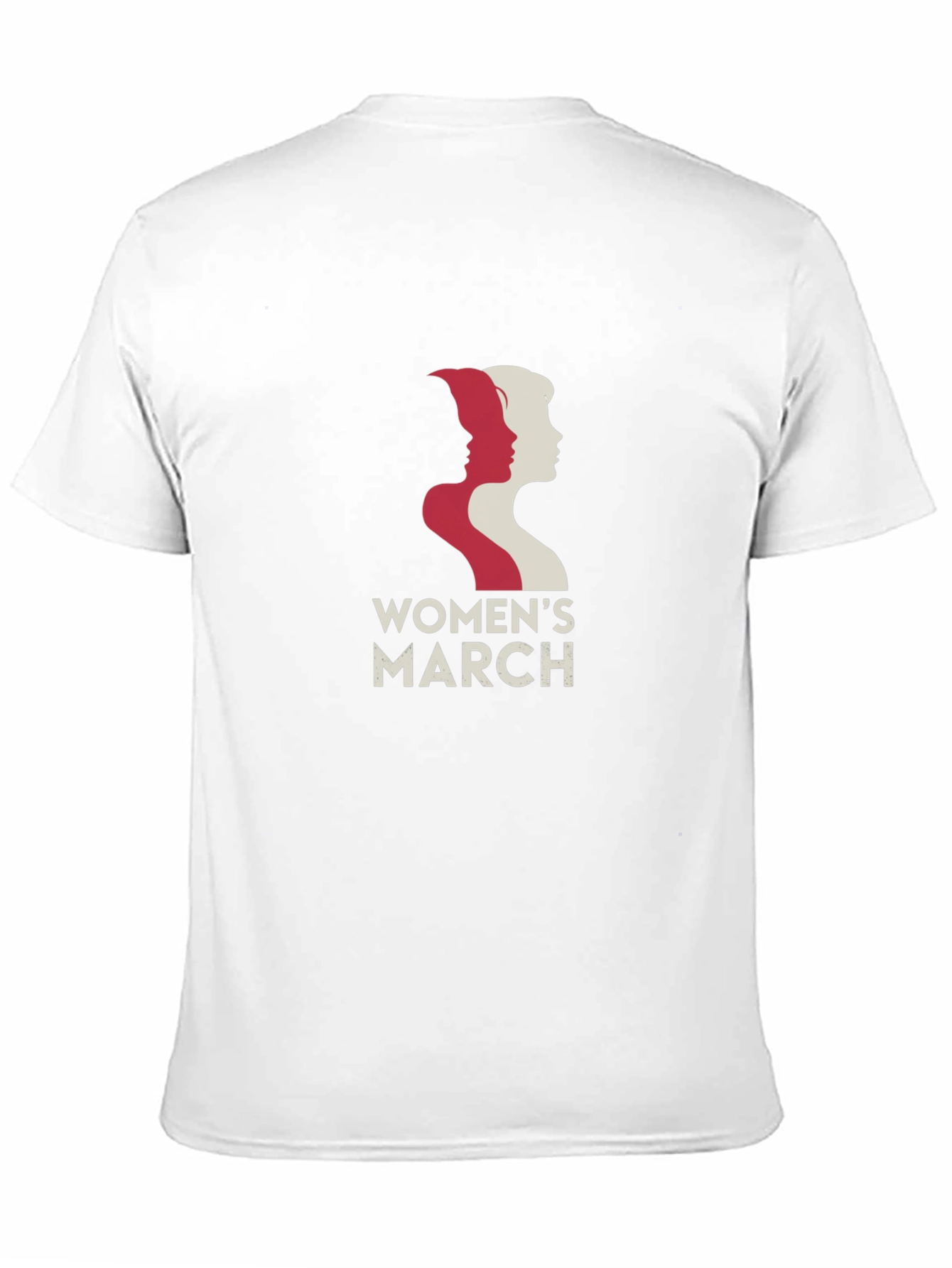 Womens March Graphic T-Shirt - Black
