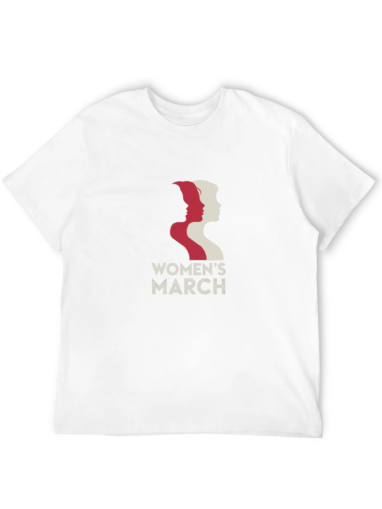 Womens March Graphic T-Shirt - Black
