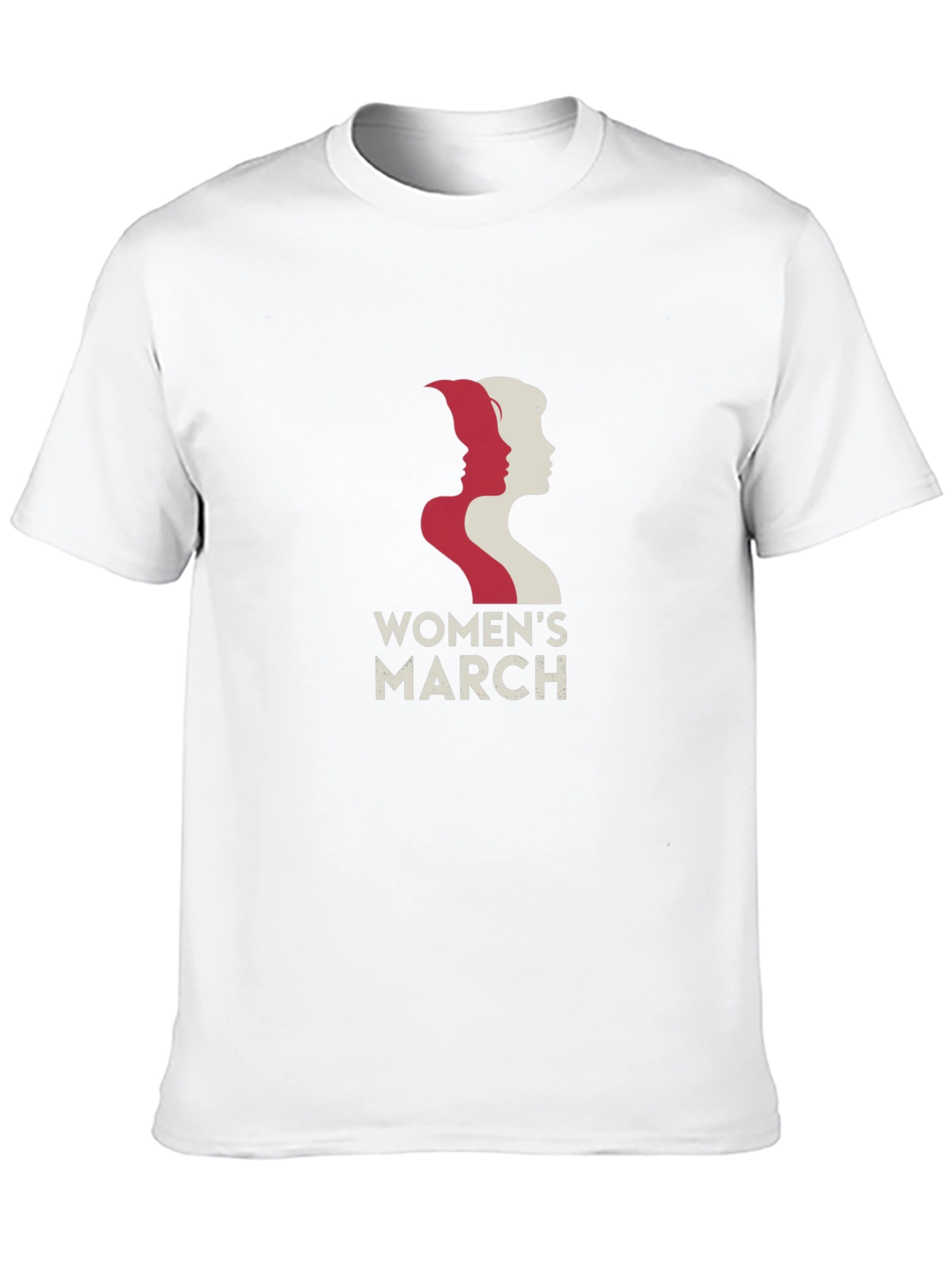 Womens March Graphic T-Shirt - Black