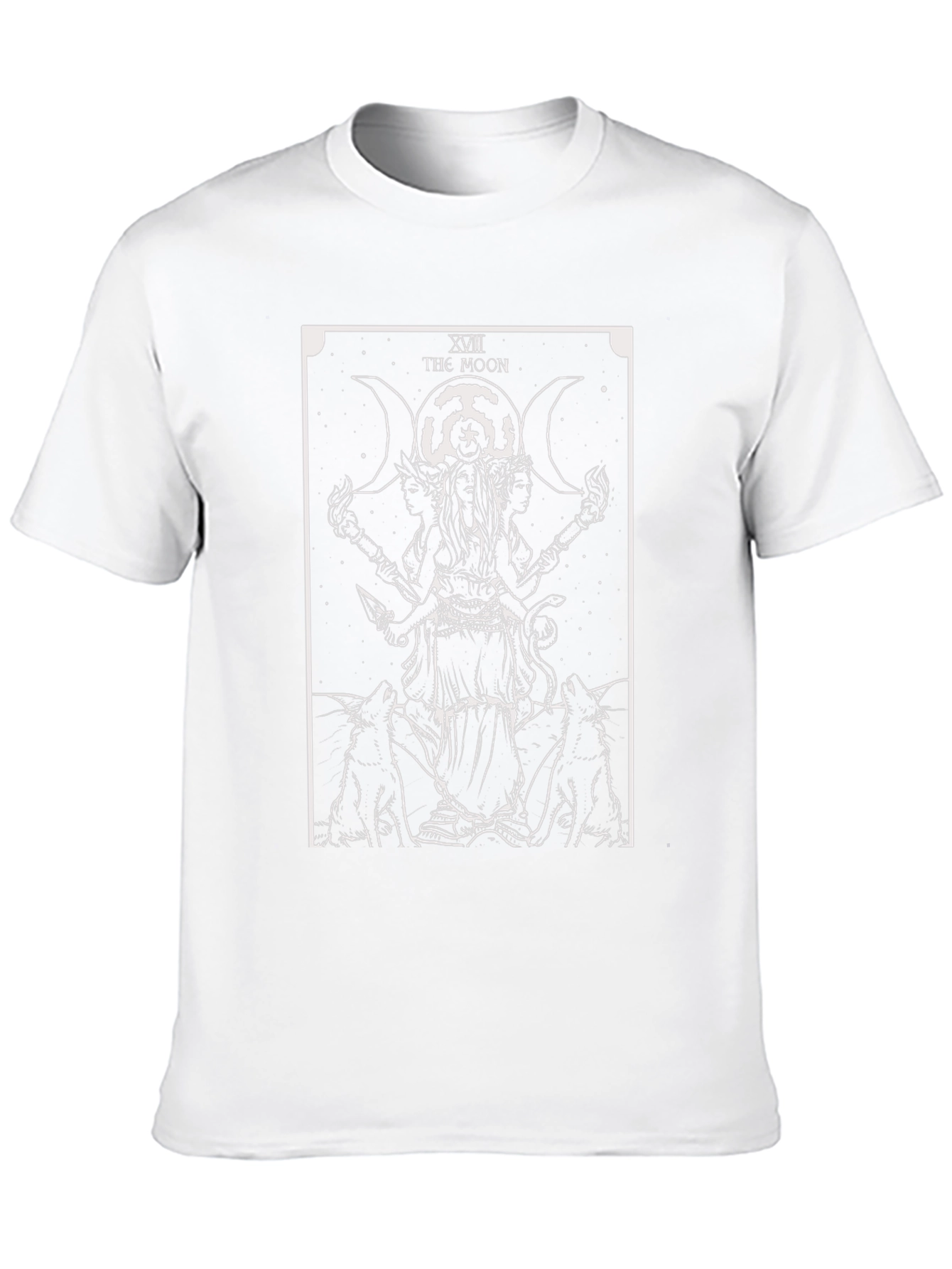 The Moon Tarot Card Graphic Tee