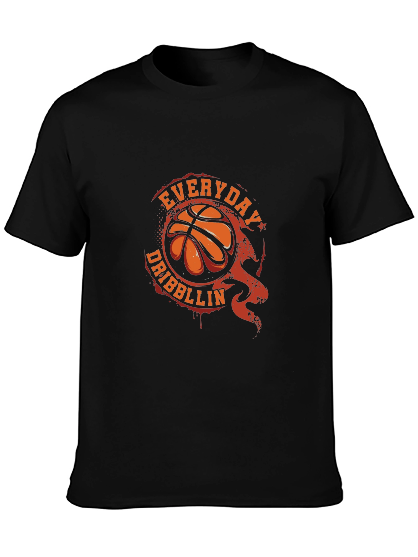 Everyday Dribblin Basketball Graphic Tee