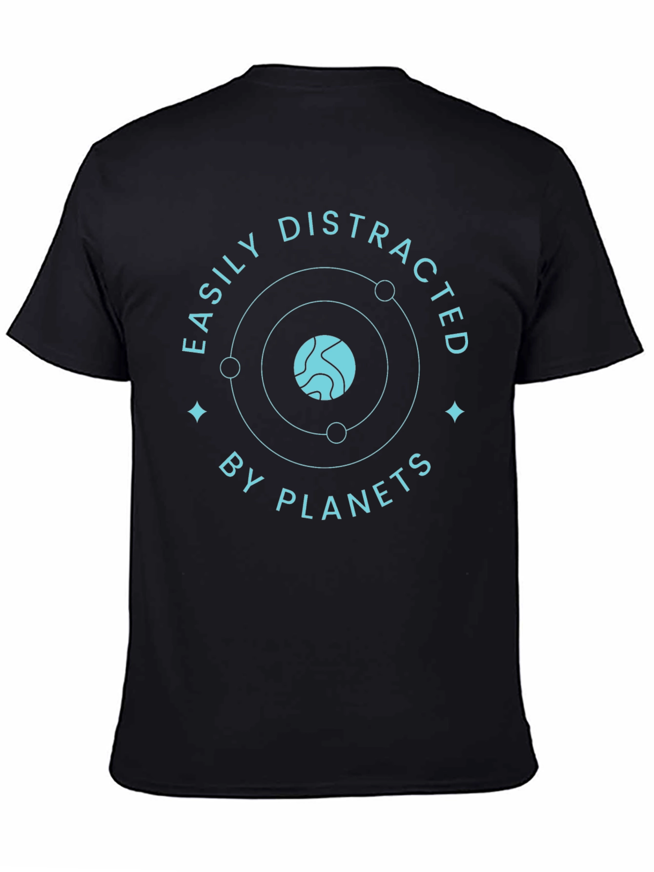 Easily Distracted By Planets Graphic Tee